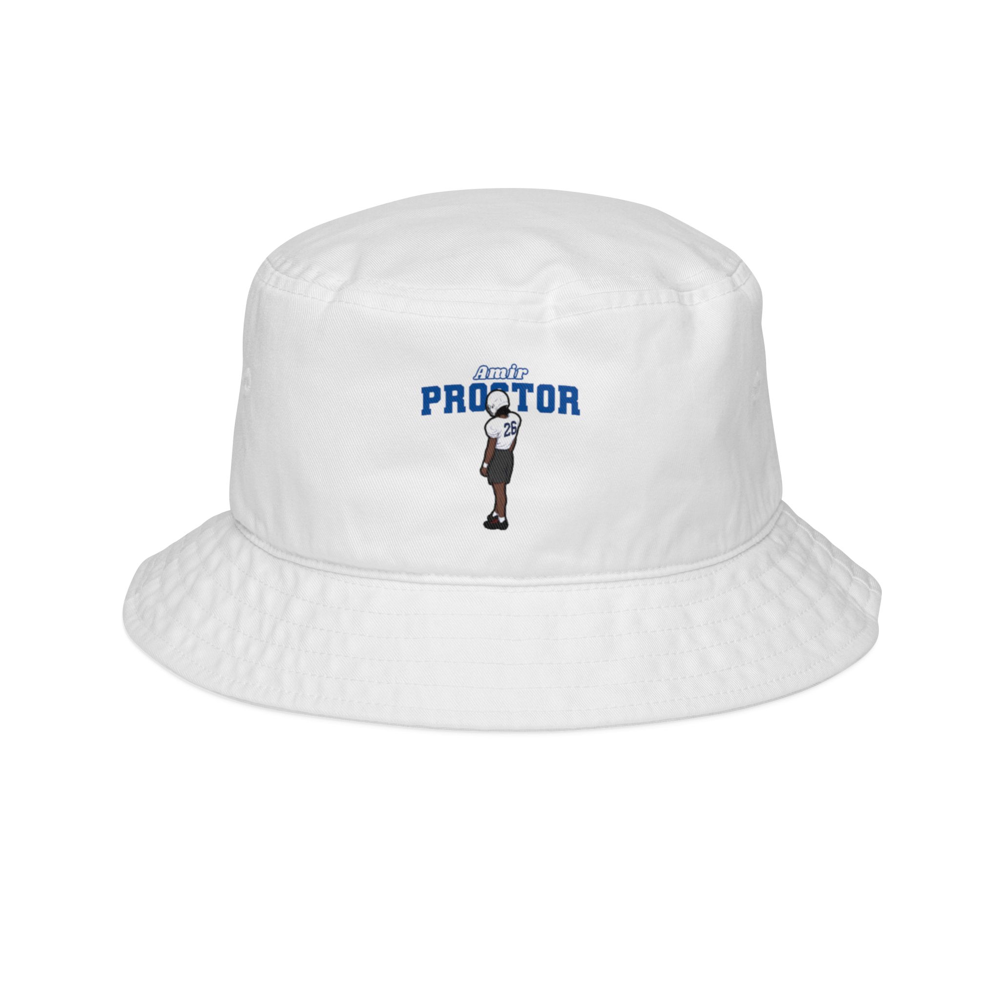 Bucket Hat — character_name_arch in White