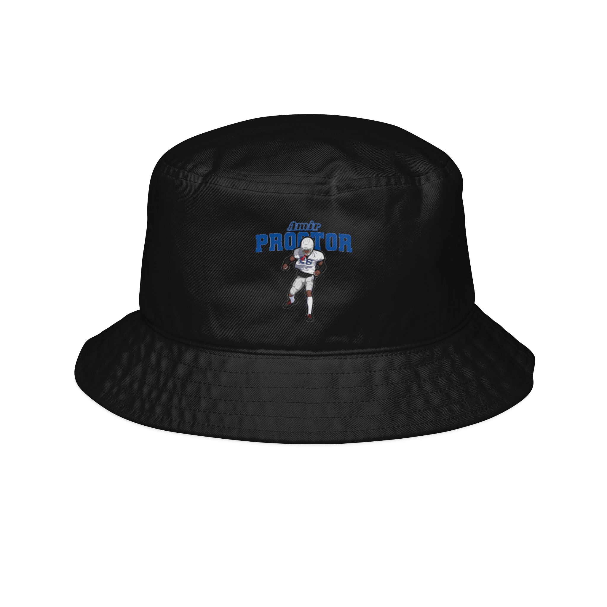 Bucket Hat — character_name_arch in Black