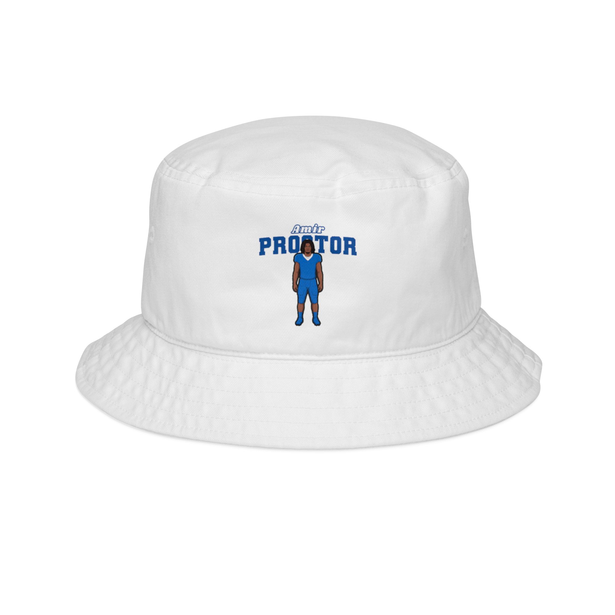 Bucket Hat — character_name_arch in White
