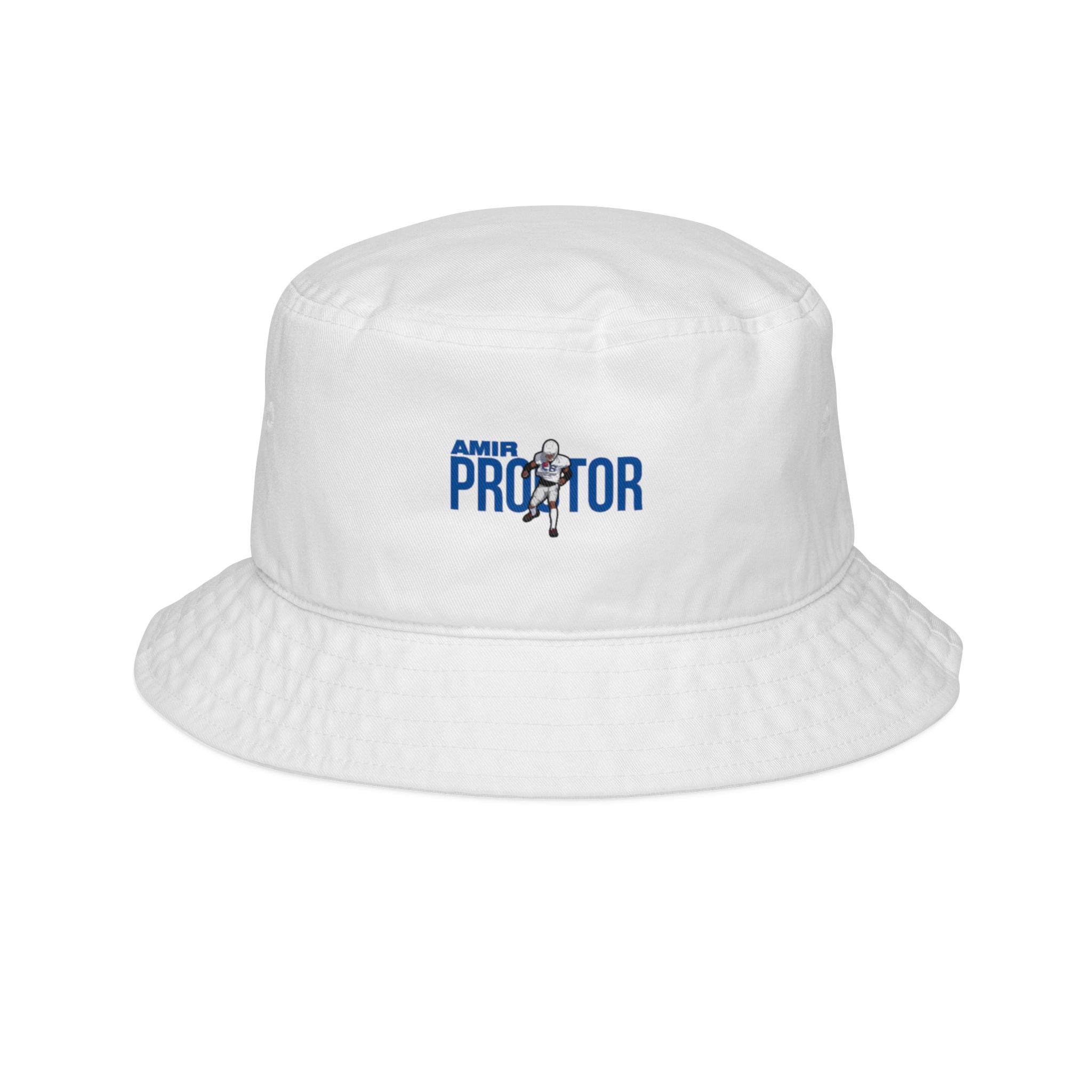 Bucket Hat — character_player_name in White