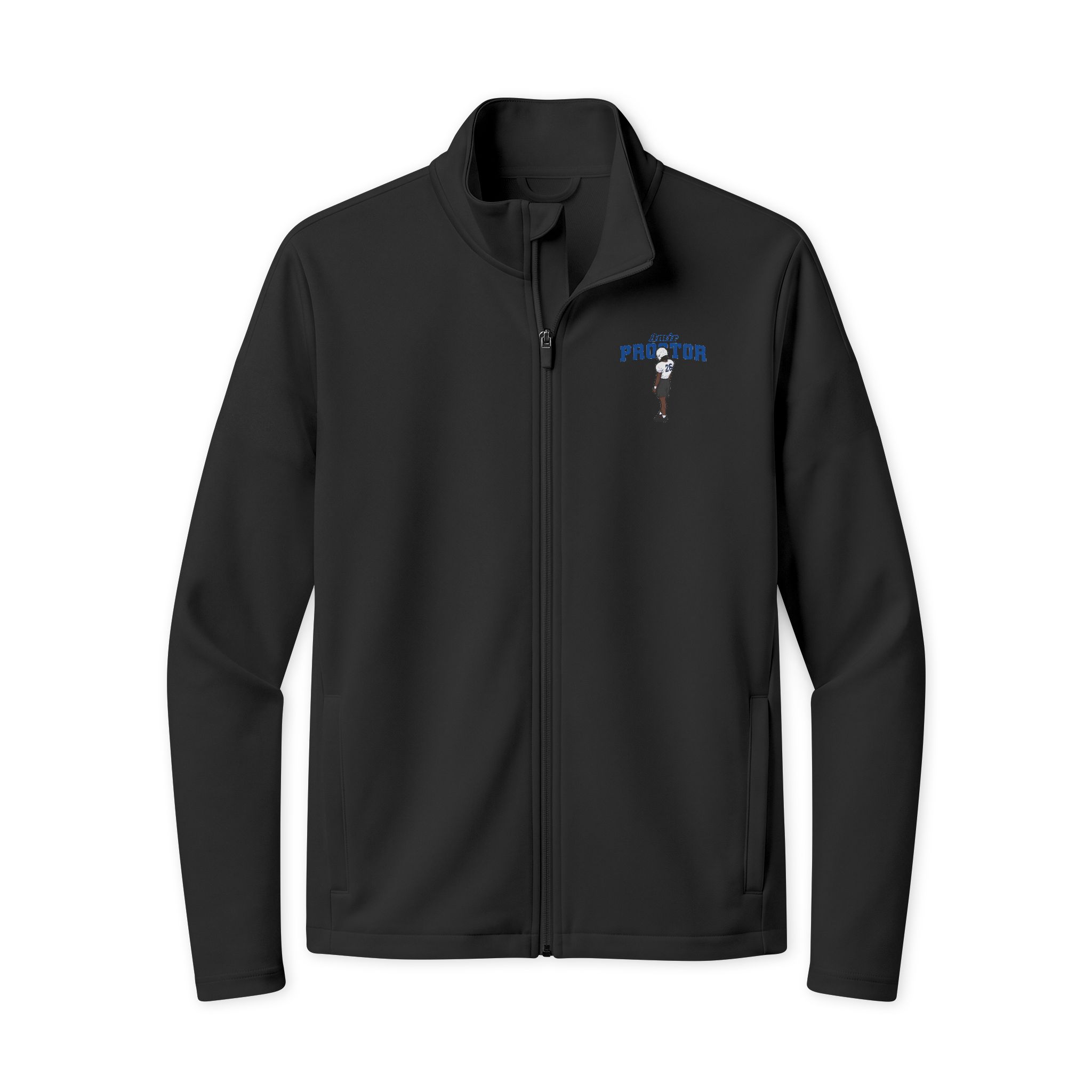 Travel Full-Zip Jacket — character_name_arch in Black/ Black