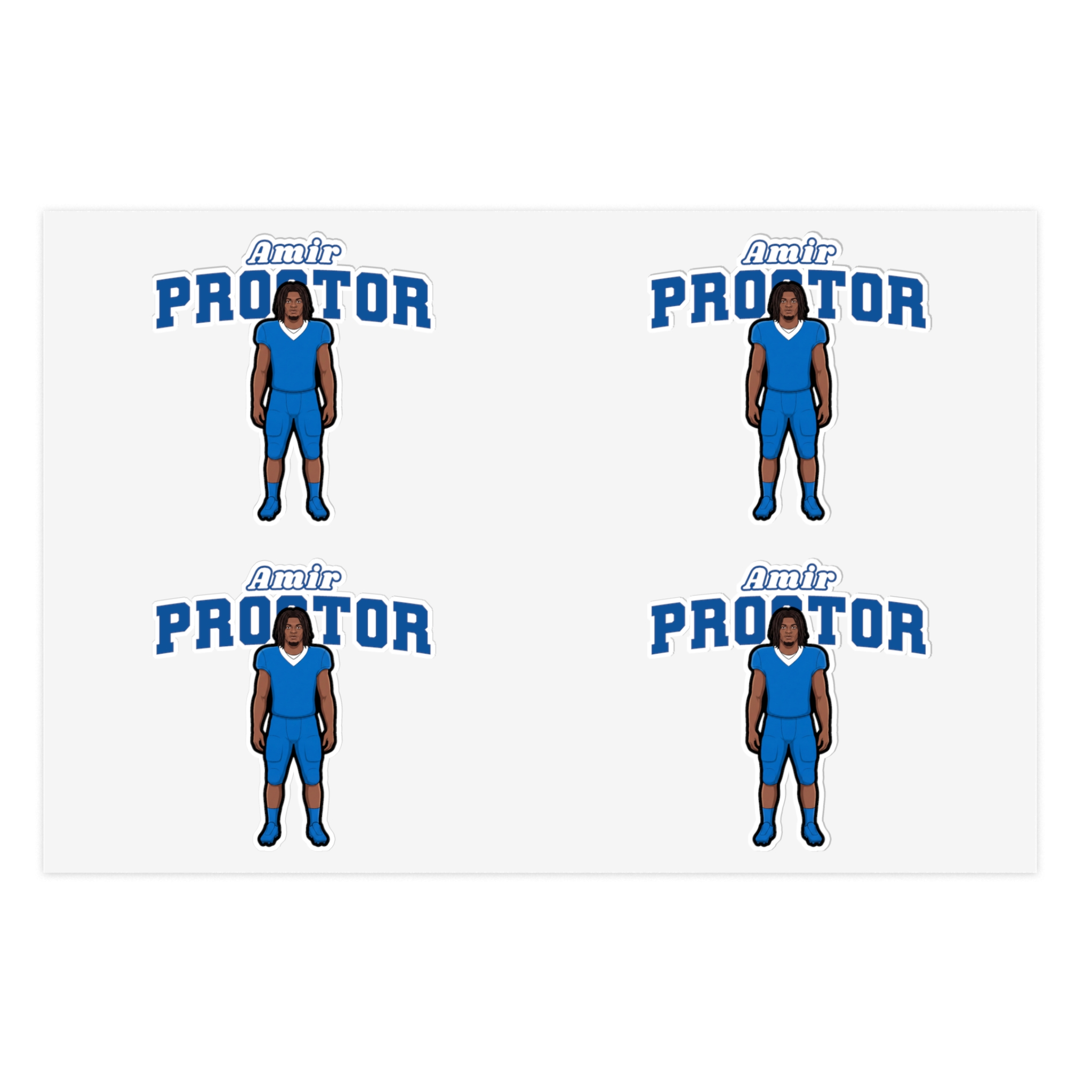 Sticker Sheet — character_name_arch in Classic