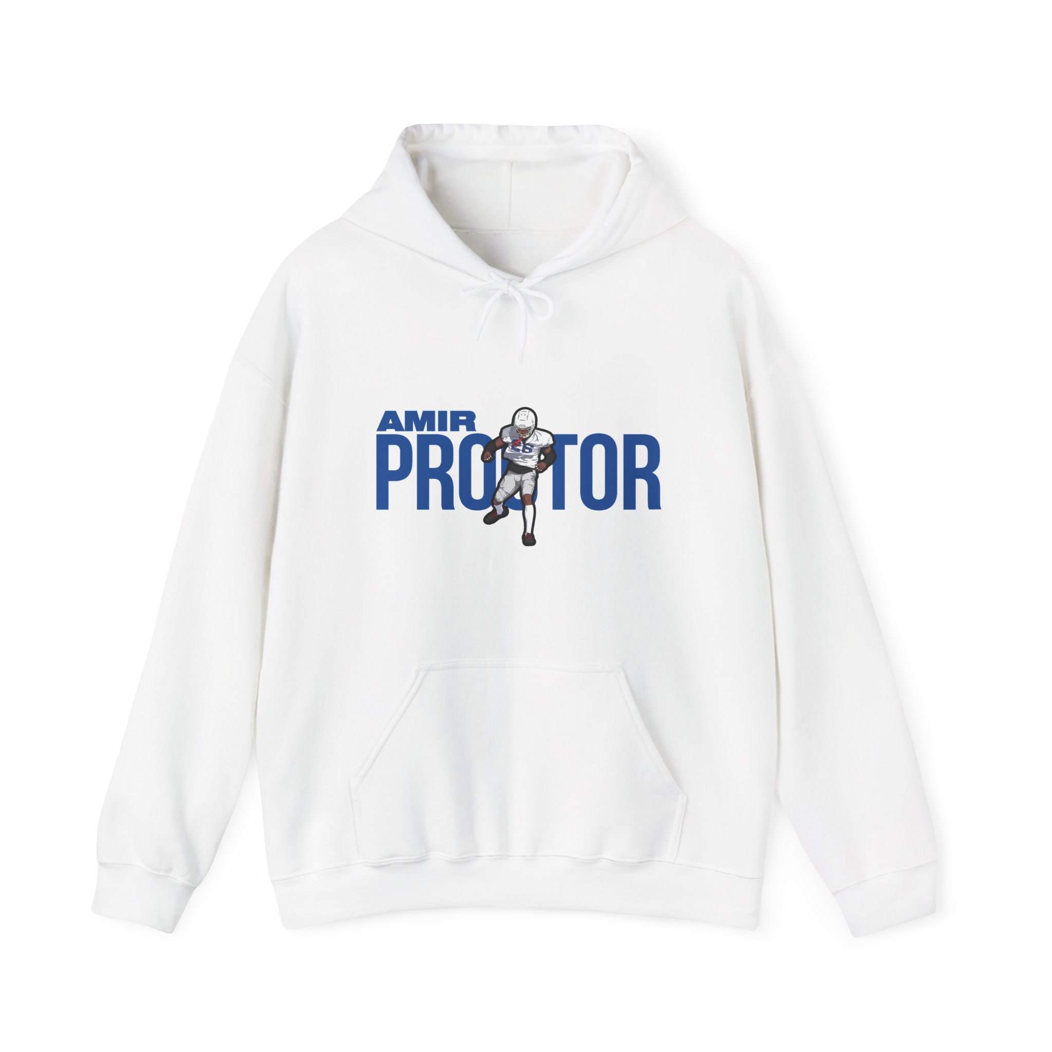 Hoodie — character_player_name in White