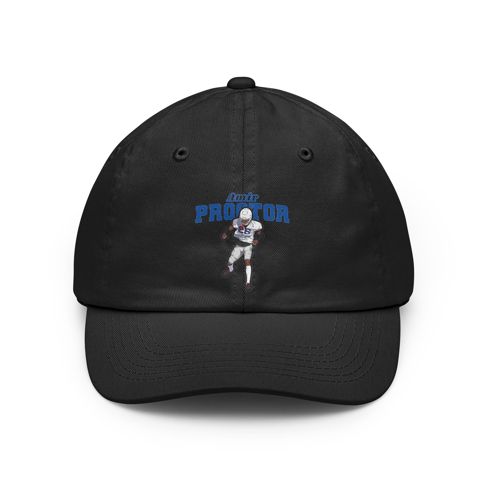 Dad Hat — character_name_arch in Black