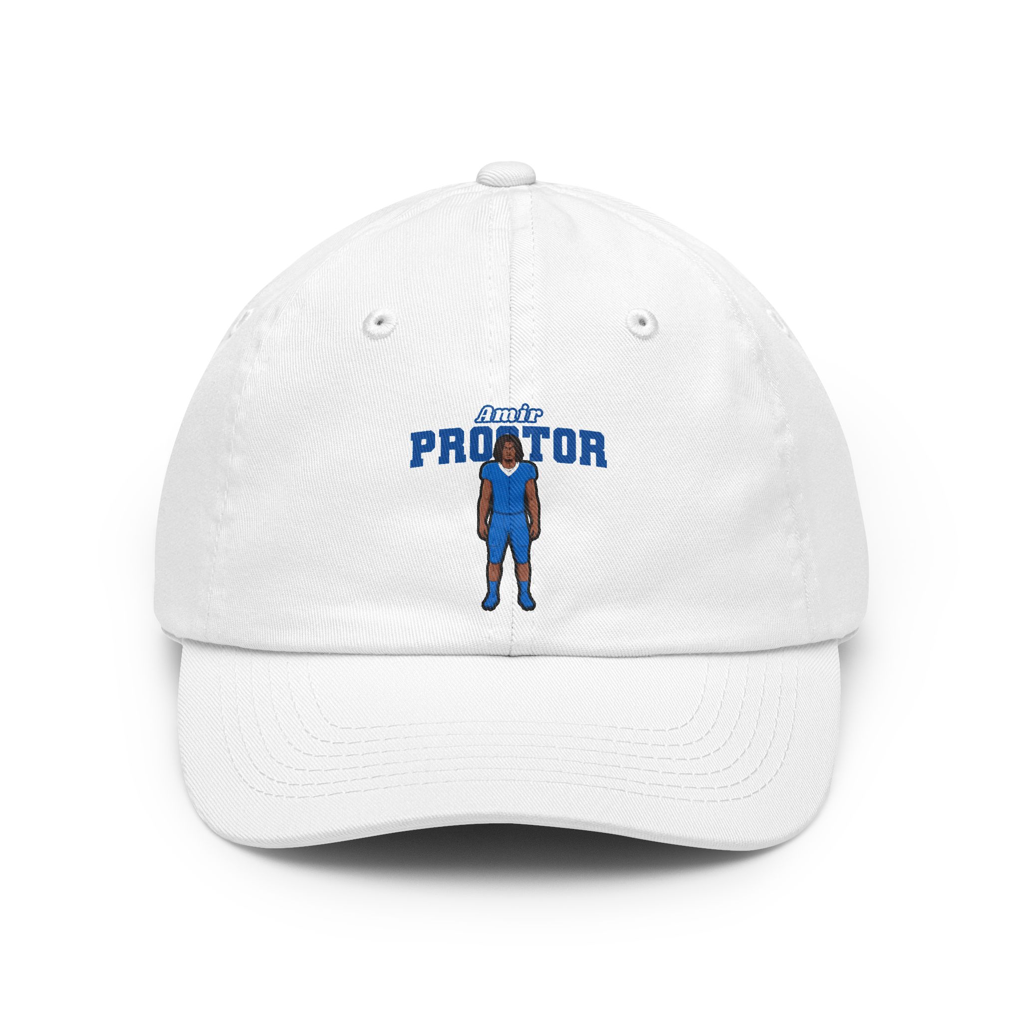 Dad Hat — character_name_arch in White