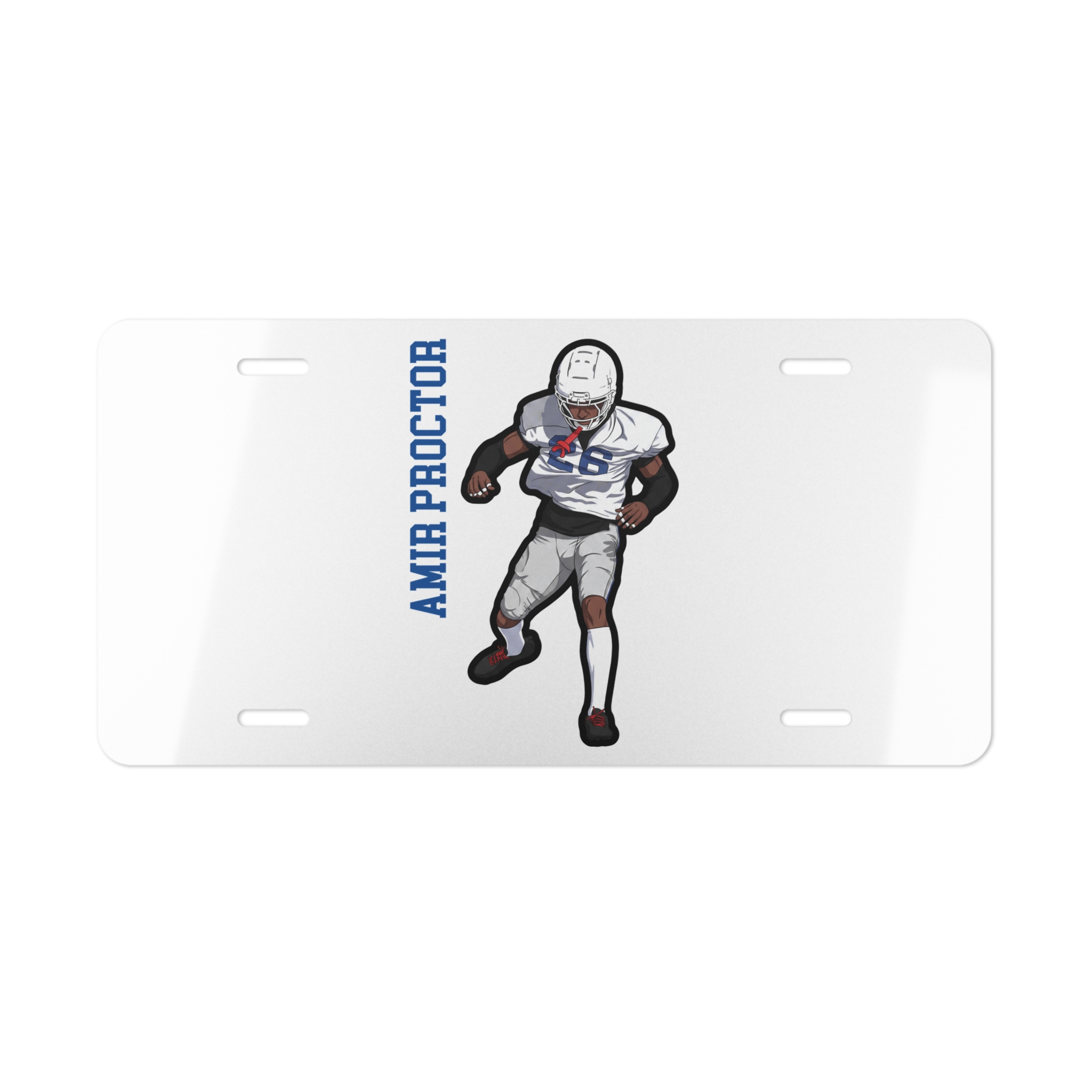 License Plate — character_name_vertical in Classic