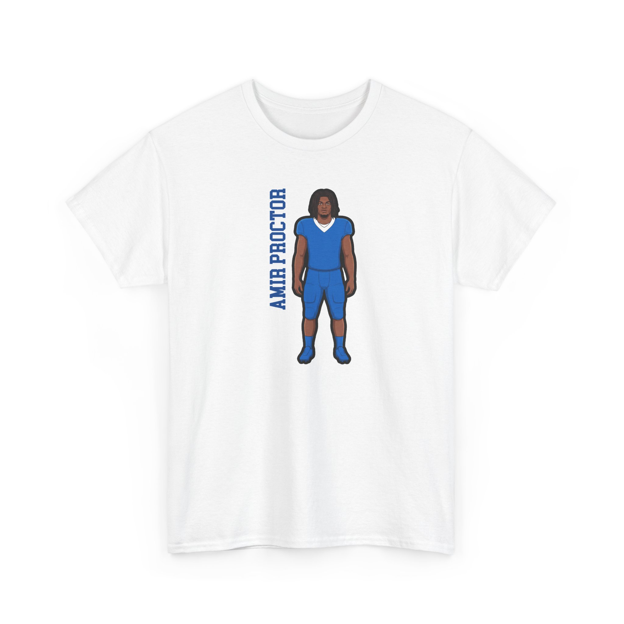 Tee — character_name_vertical in White