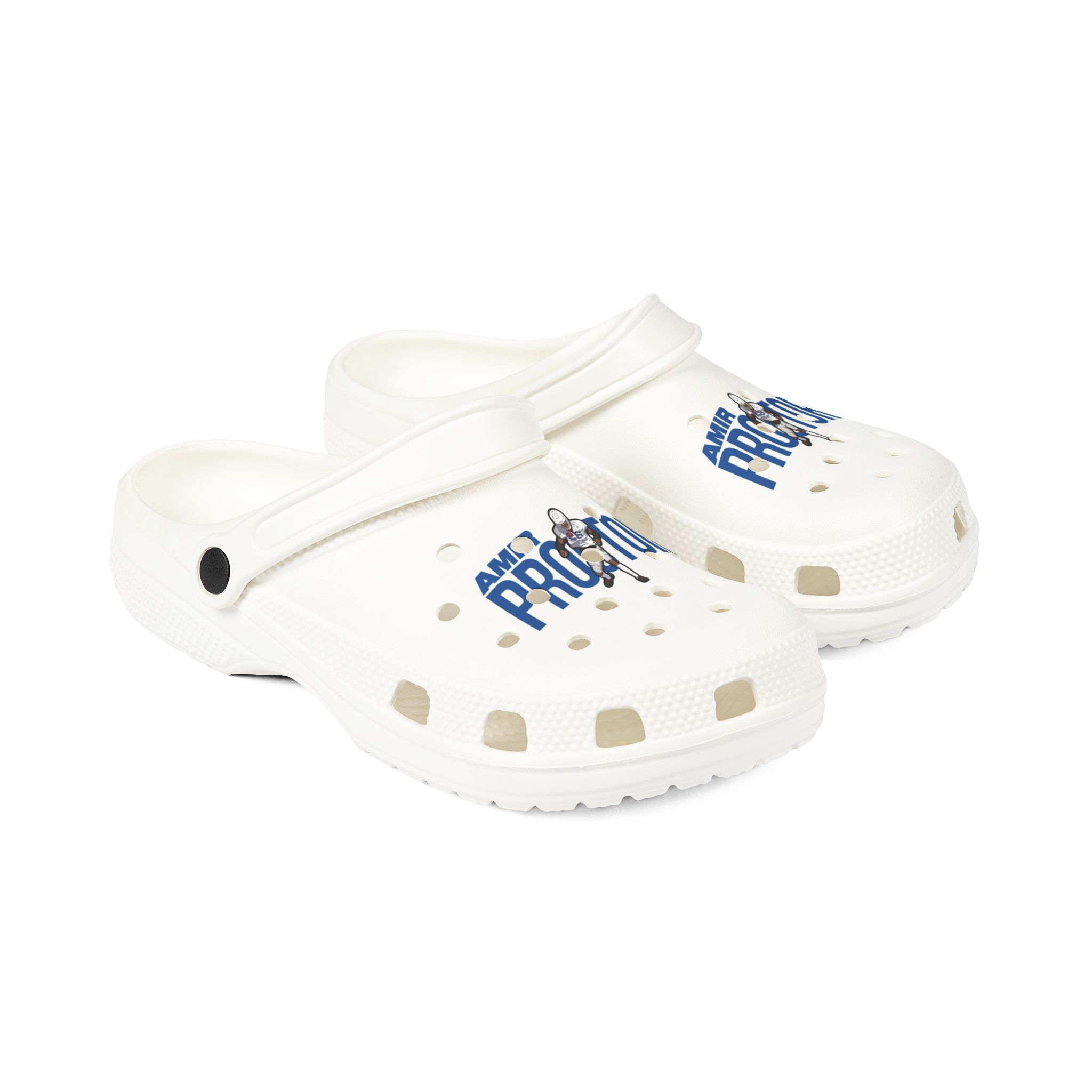 EVA Foam Rubber Shoes — character_player_name in White