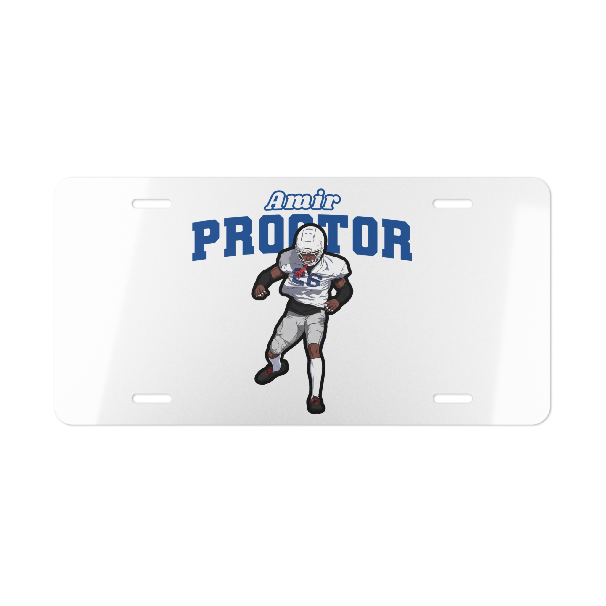 License Plate — character_name_arch in Classic