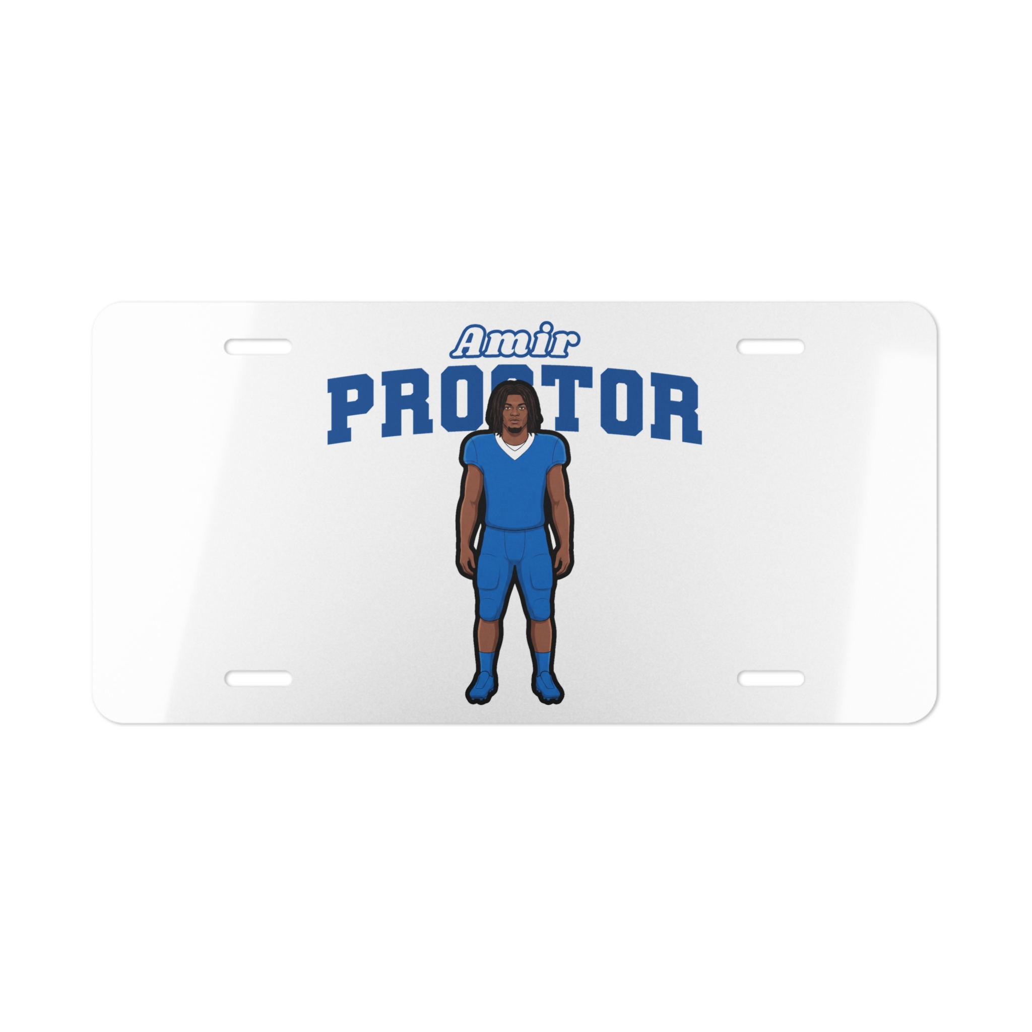 License Plate — character_name_arch in Classic