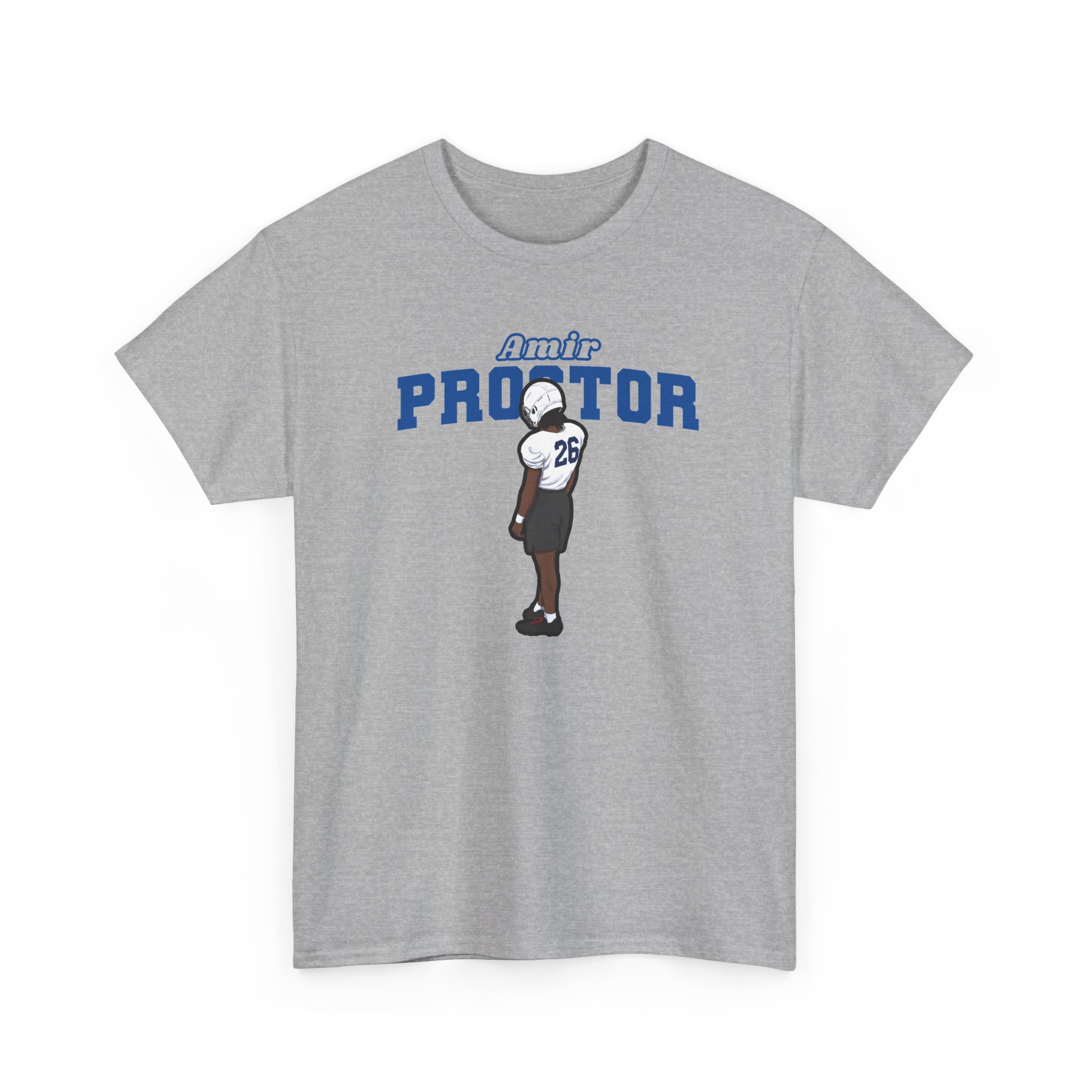 Tee — character_name_arch in Grey