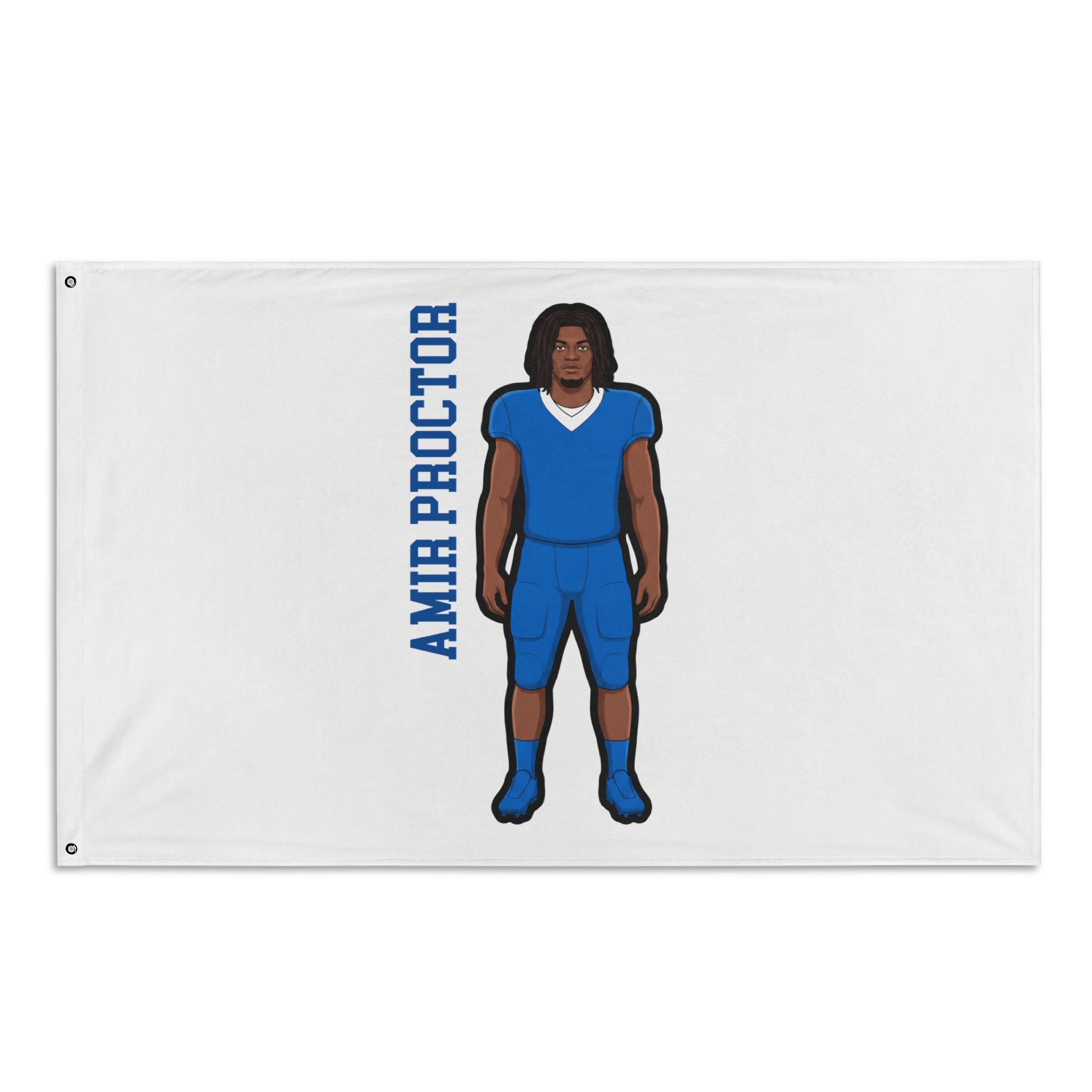 All-Over Print Flag — character_name_vertical in Classic