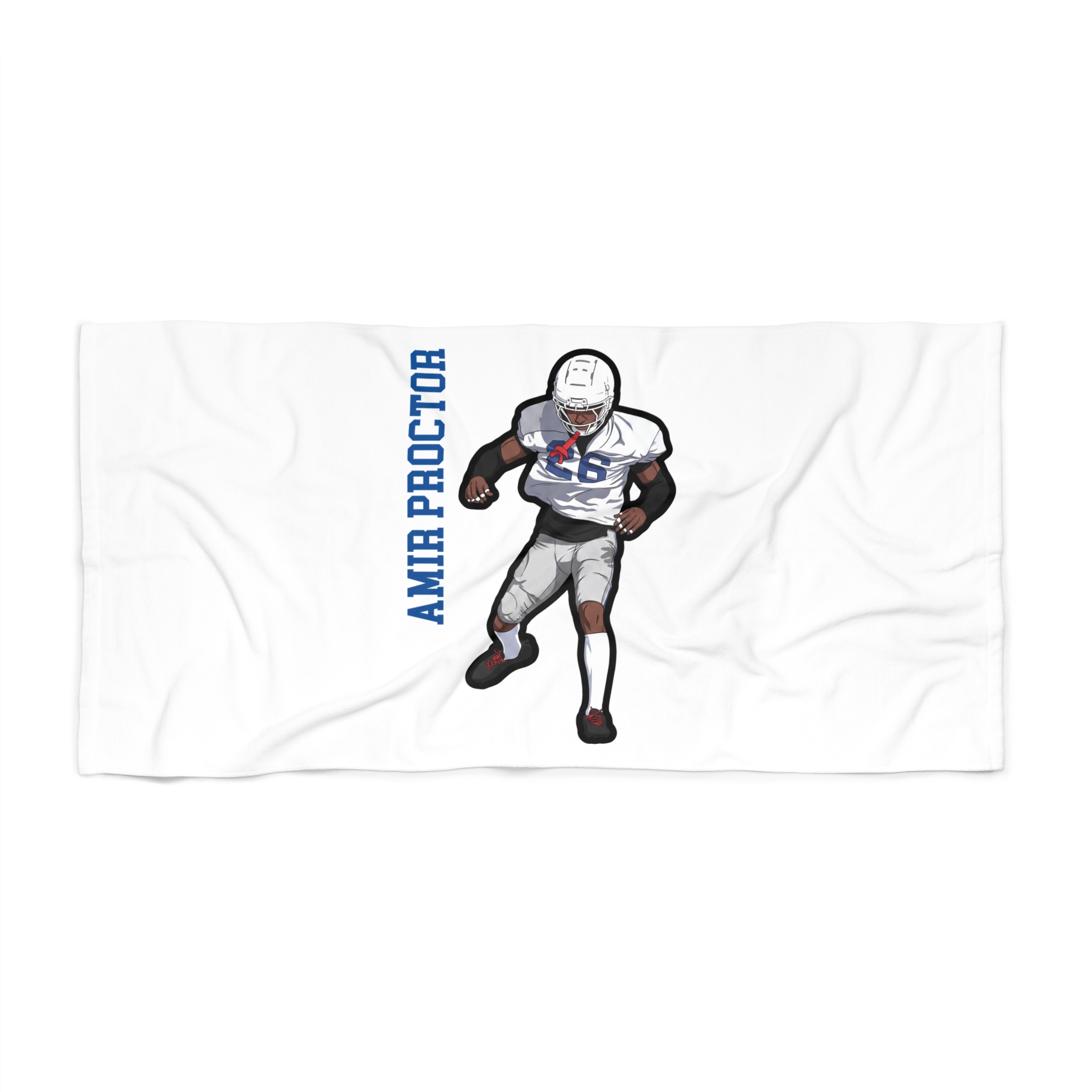 Beach Towel — character_name_vertical in Classic