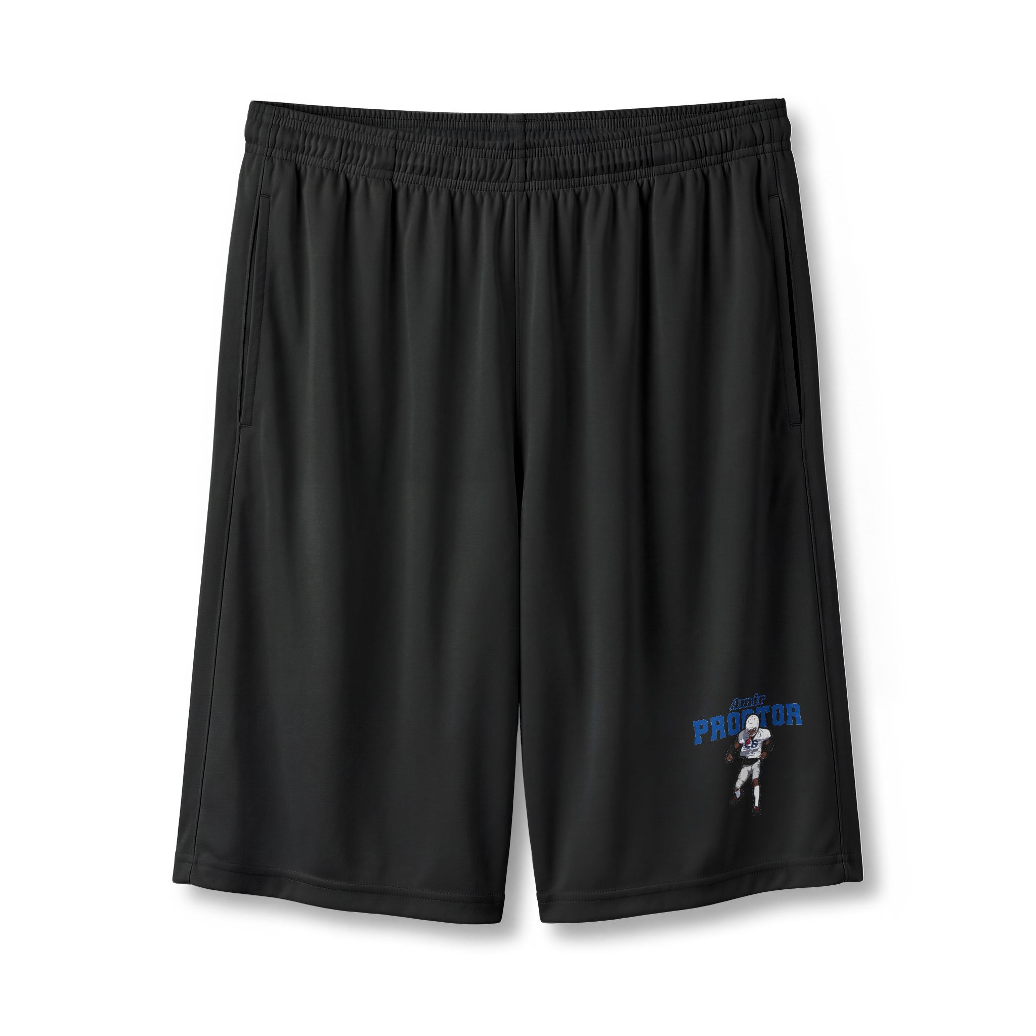 Shorts — character_name_arch in Black