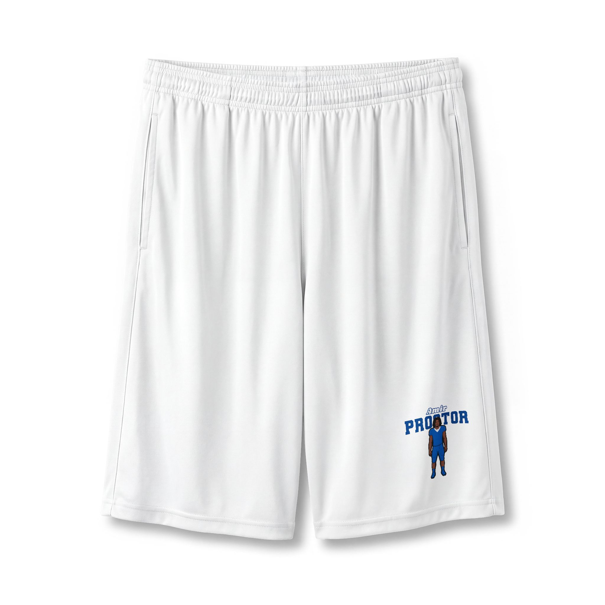 Shorts — character_name_arch in White