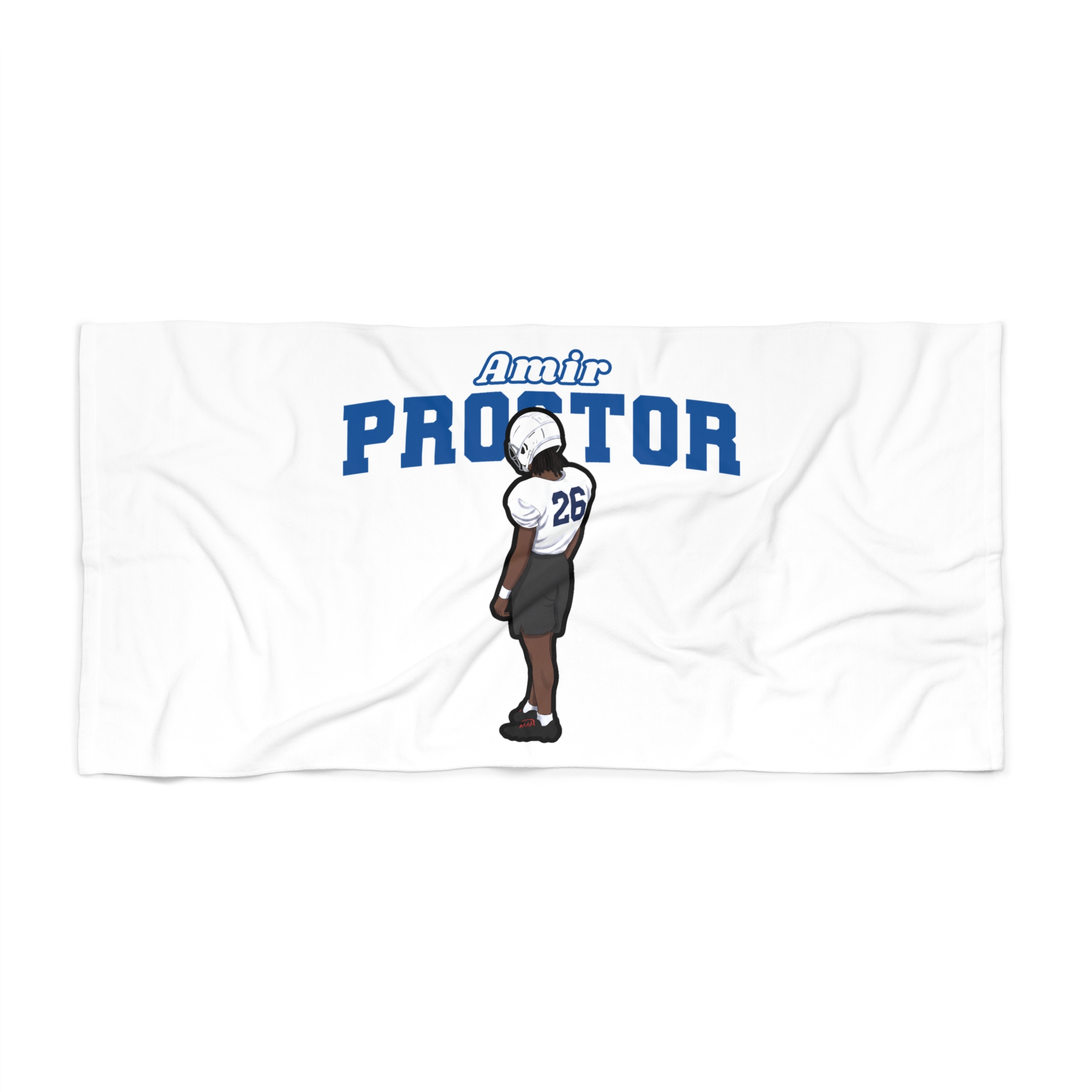 Beach Towel — character_name_arch in Classic