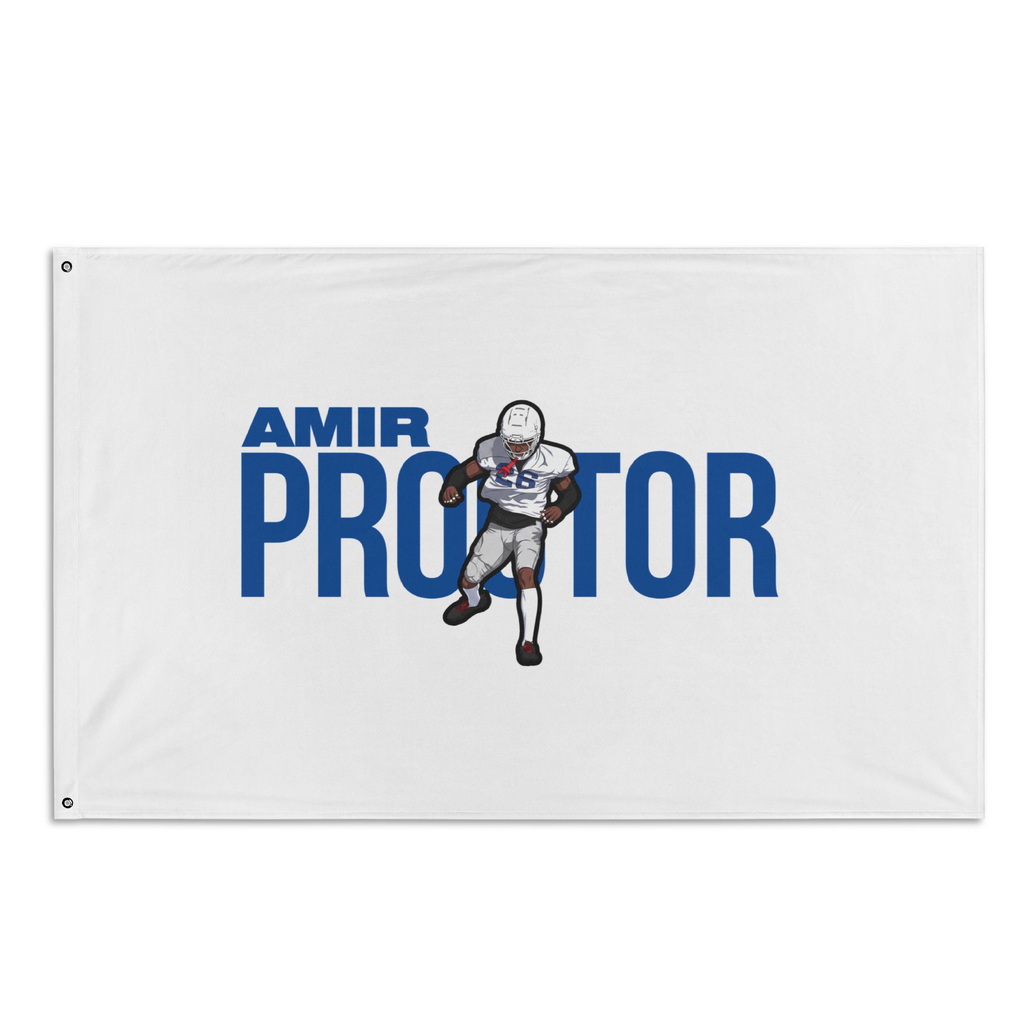 All-Over Print Flag — character_player_name in Classic