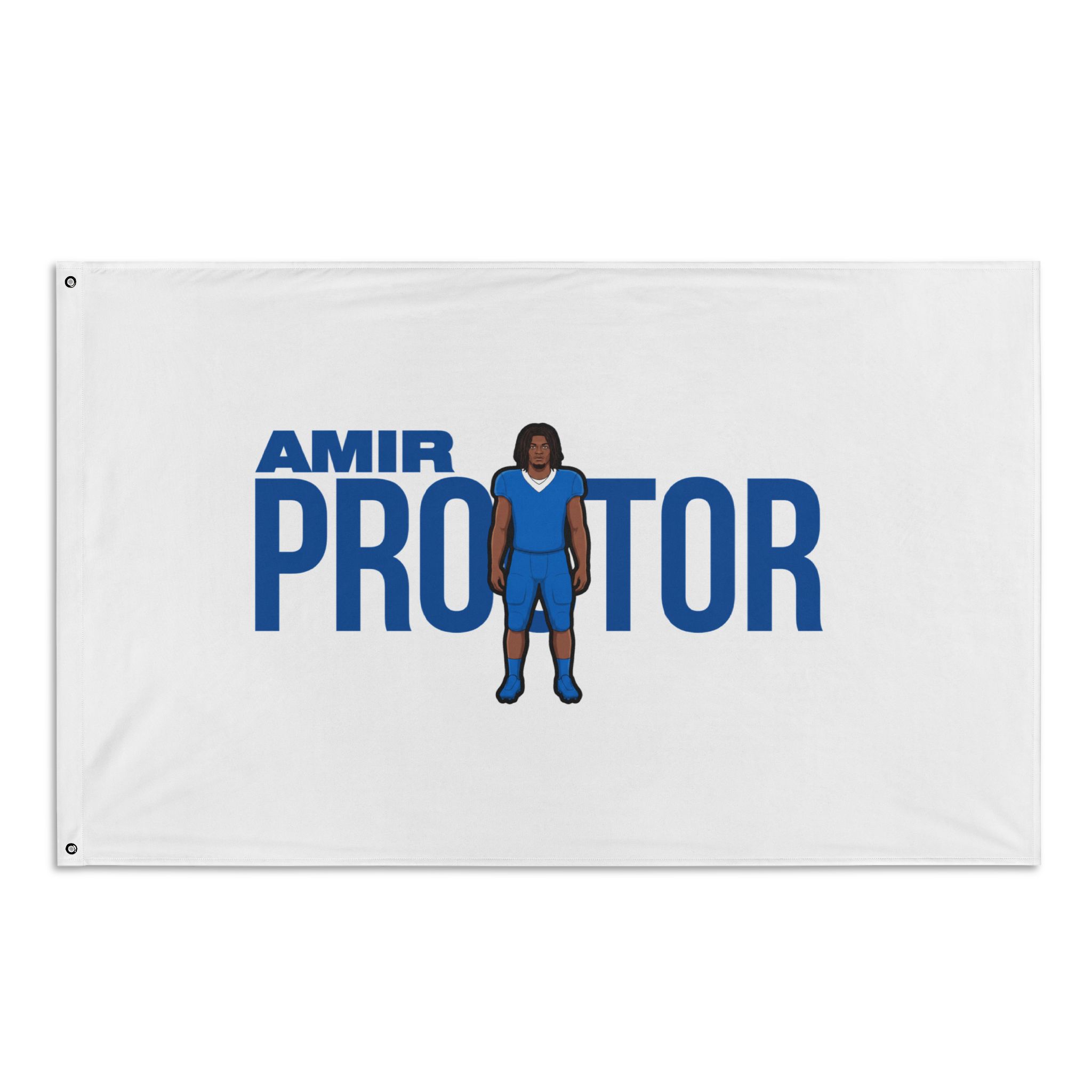 All-Over Print Flag — character_player_name in Classic