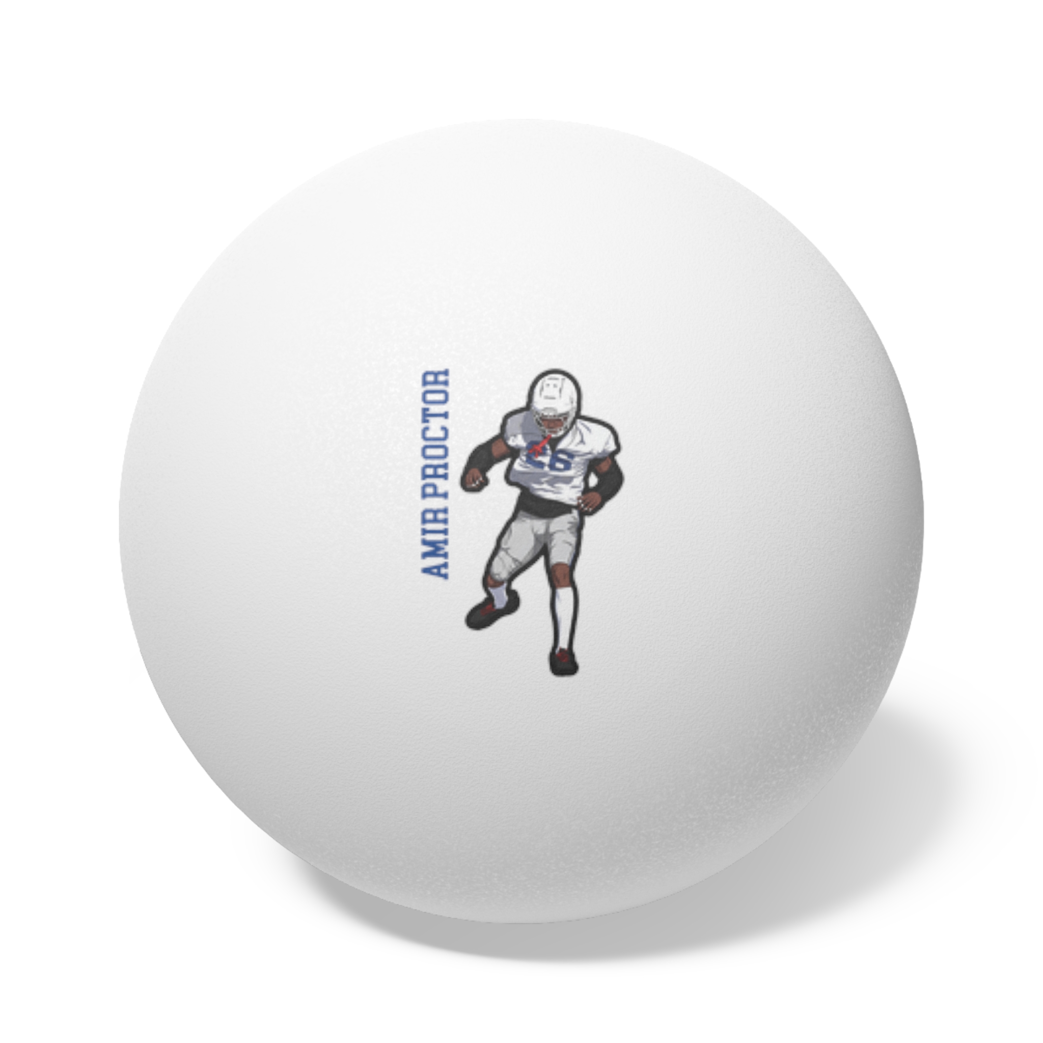 Ping Pong Balls, 6 pcs — character_name_vertical in White