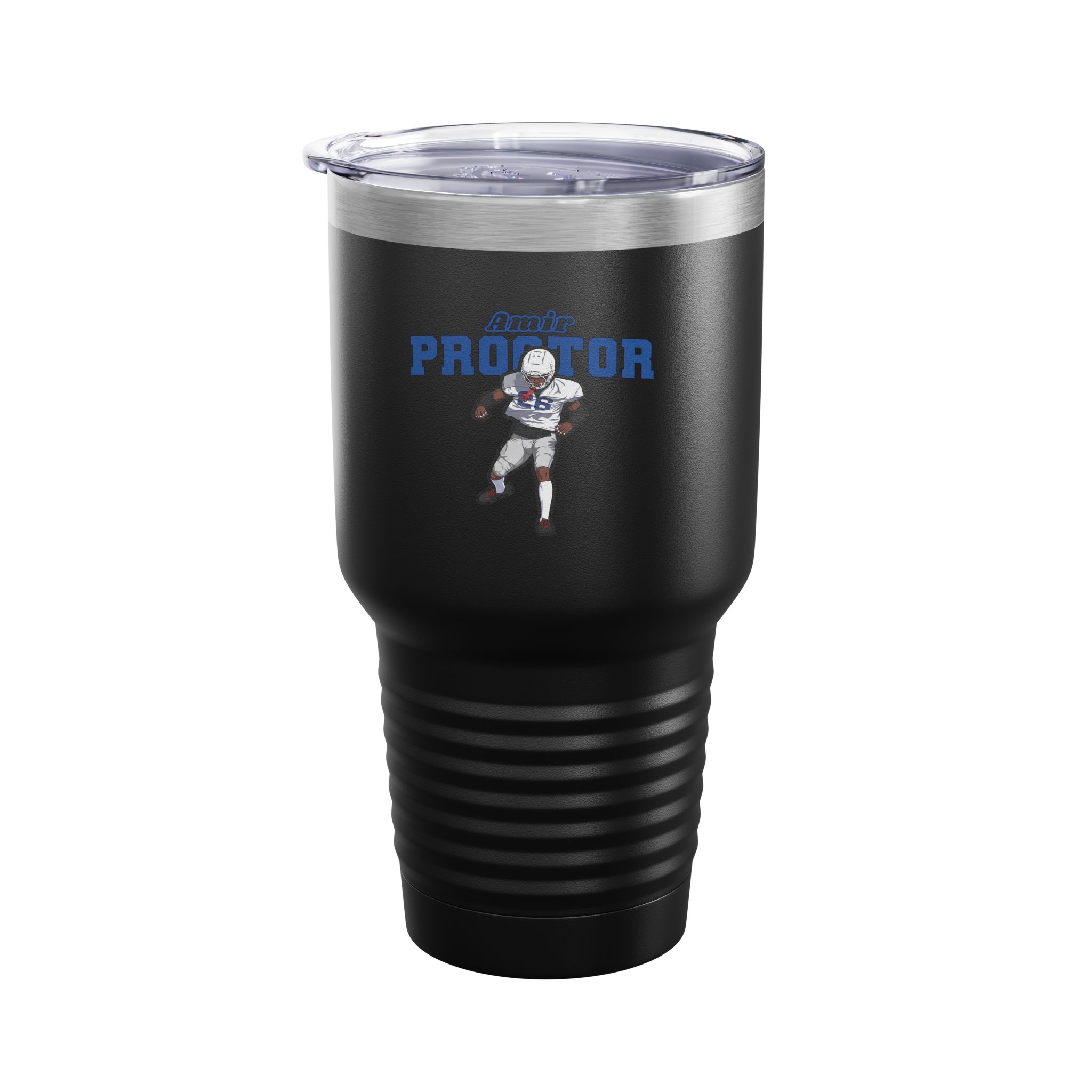 30oz Tumbler — character_name_arch in Black