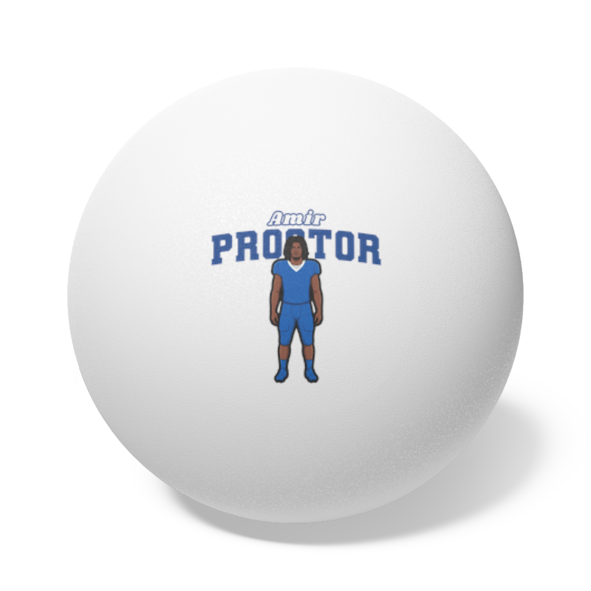 Ping Pong Balls, 6 pcs — character_name_arch in White
