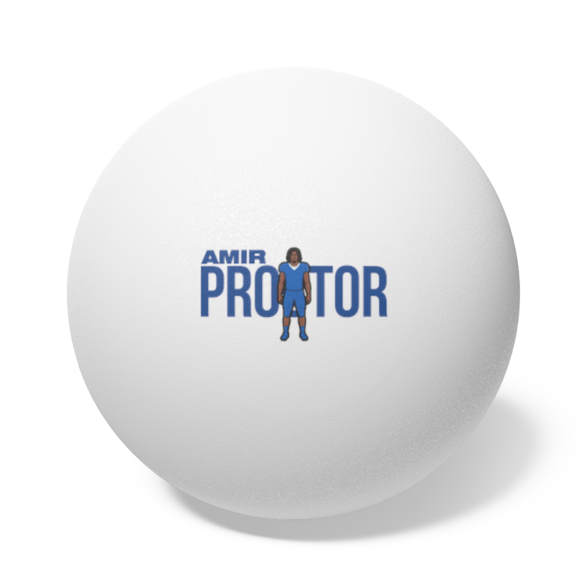 Ping Pong Balls, 6 pcs — character_player_name in White