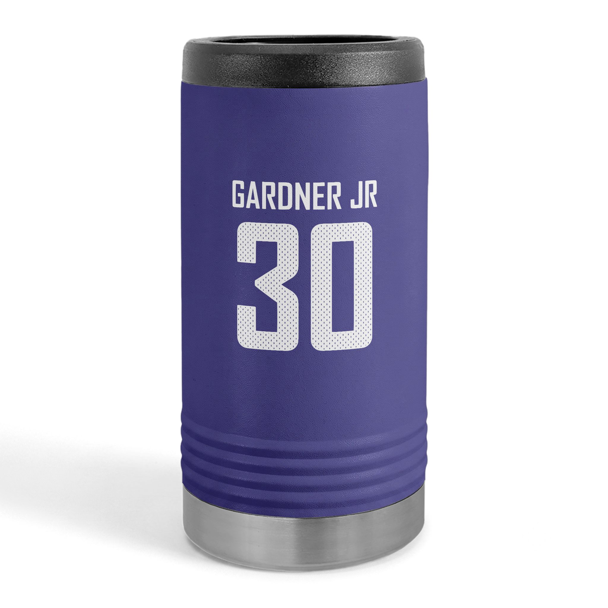 Slim Stainless Can Cooler — mesh_shirsey in Purple