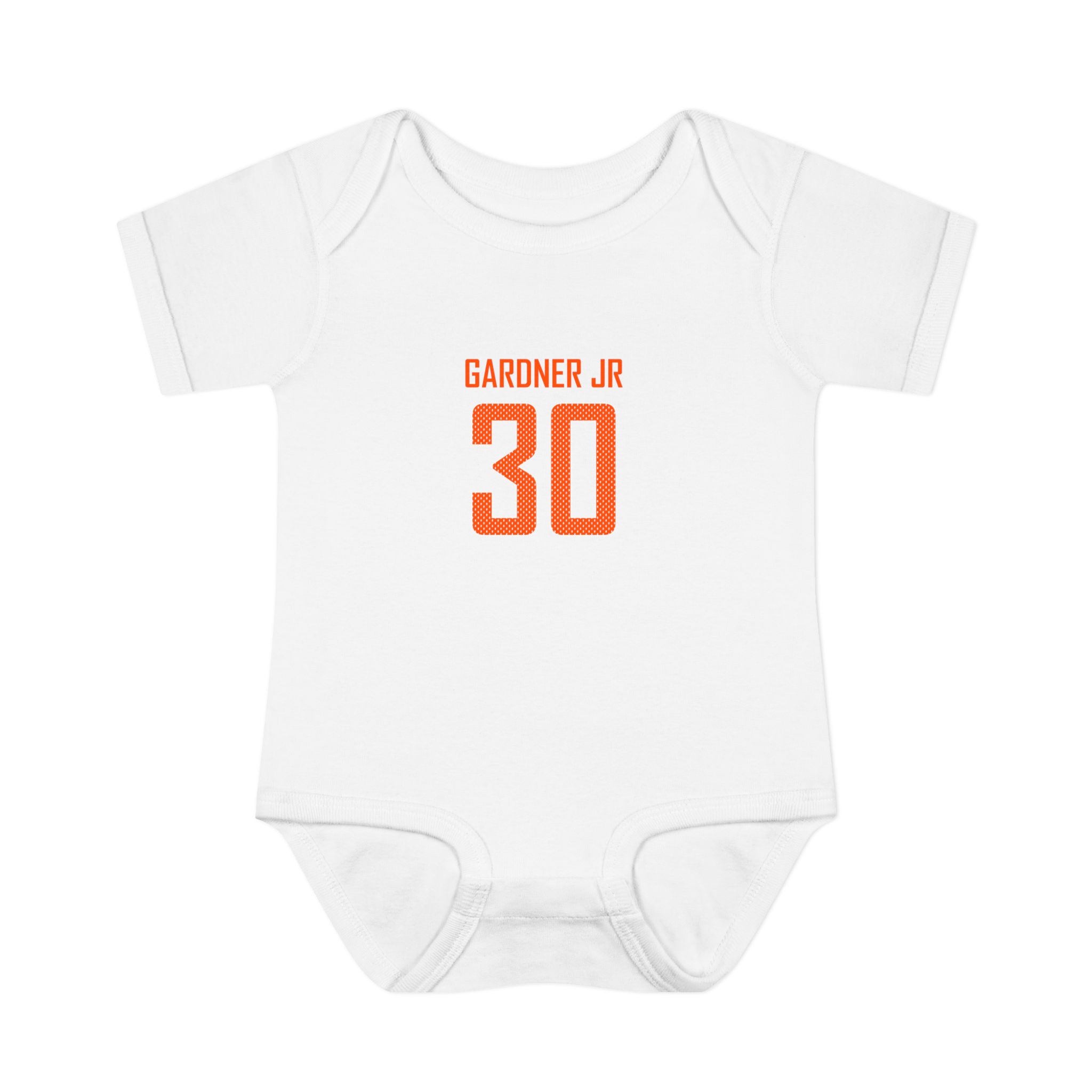 Baby Onesie — mesh_shirsey in White