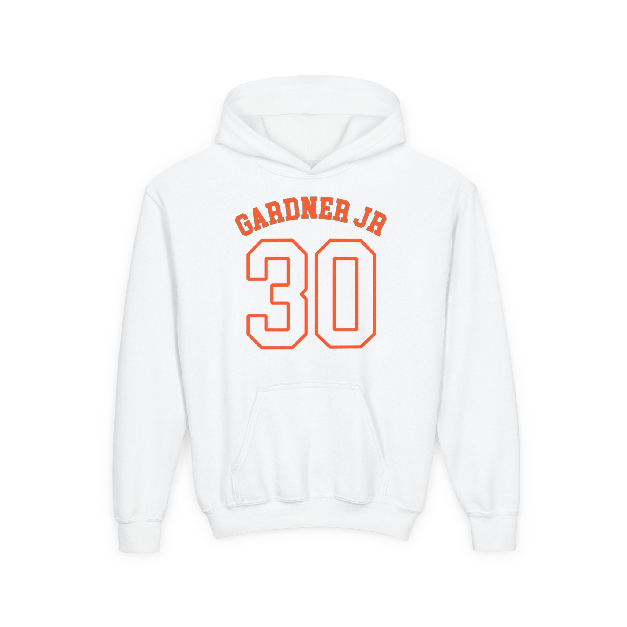 Youth Hoodie — shirsey_arch in White