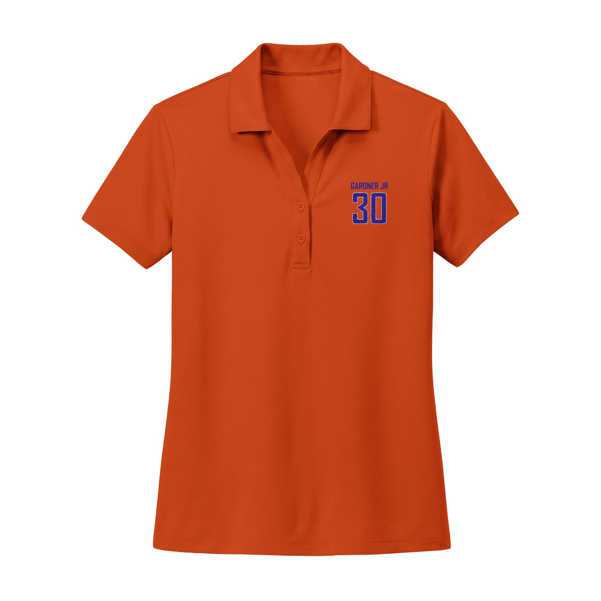 Women's Polo — mesh_shirsey in Orange