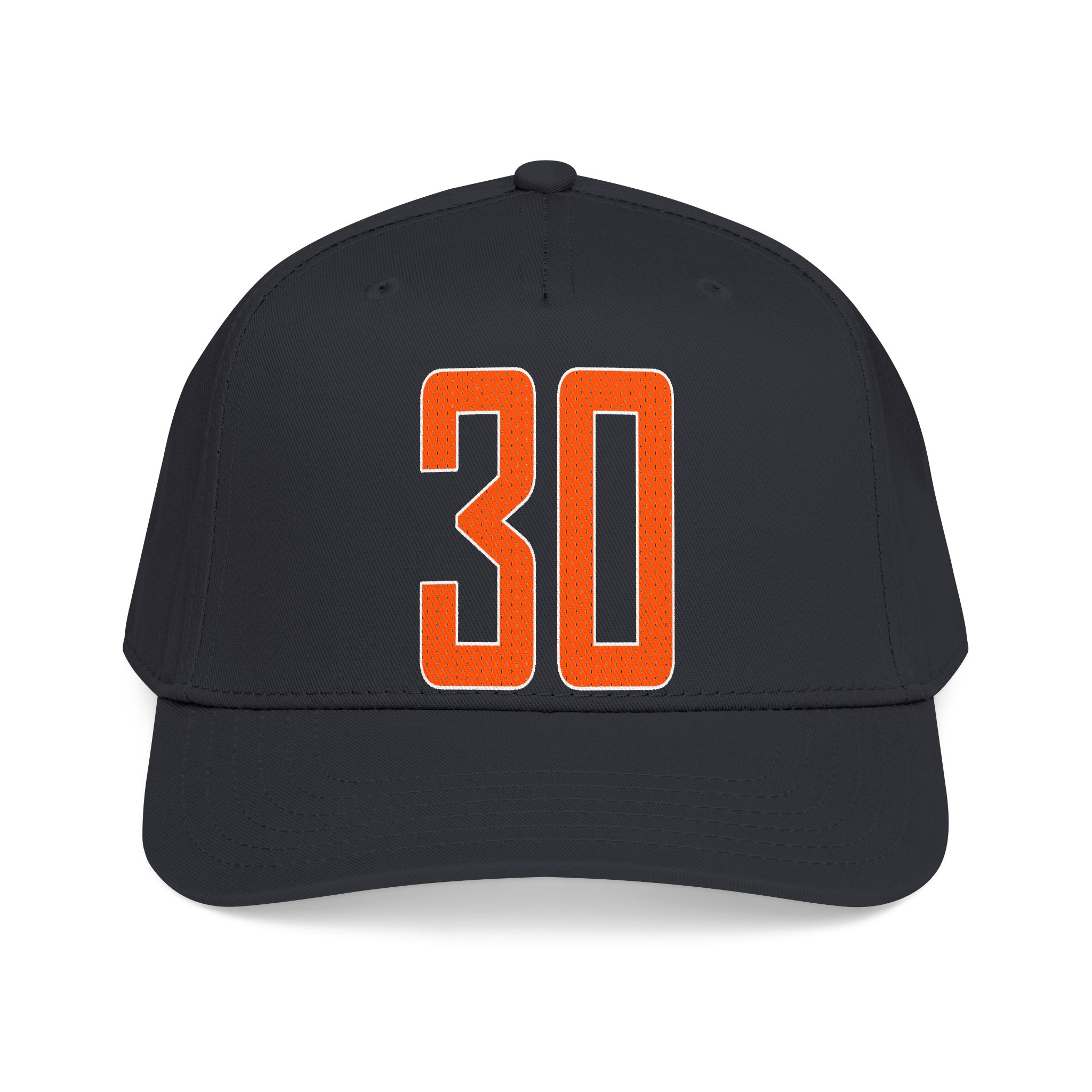 Baseball Cap — mesh_shirsey_number in Black