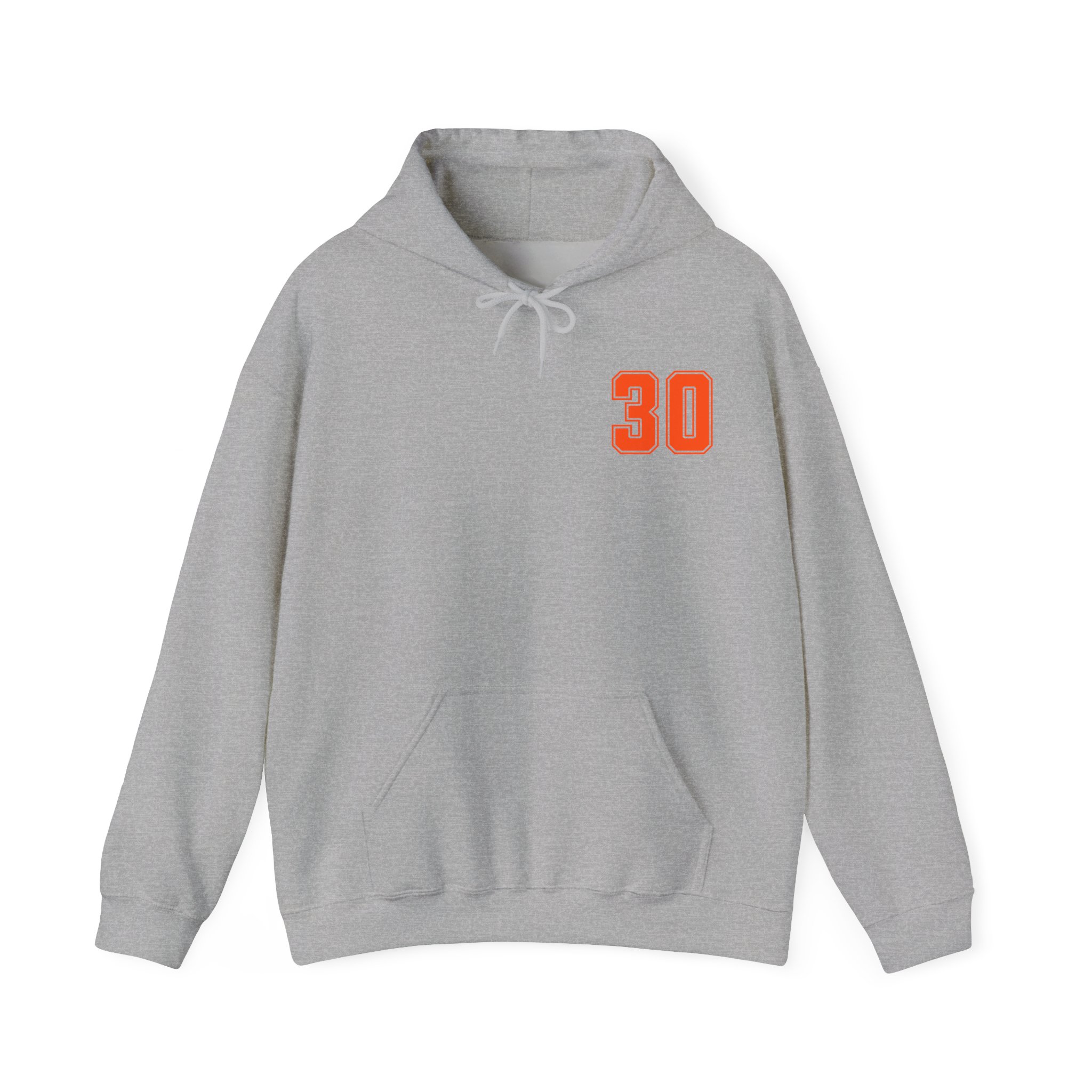 Hoodie — chest_back in Grey