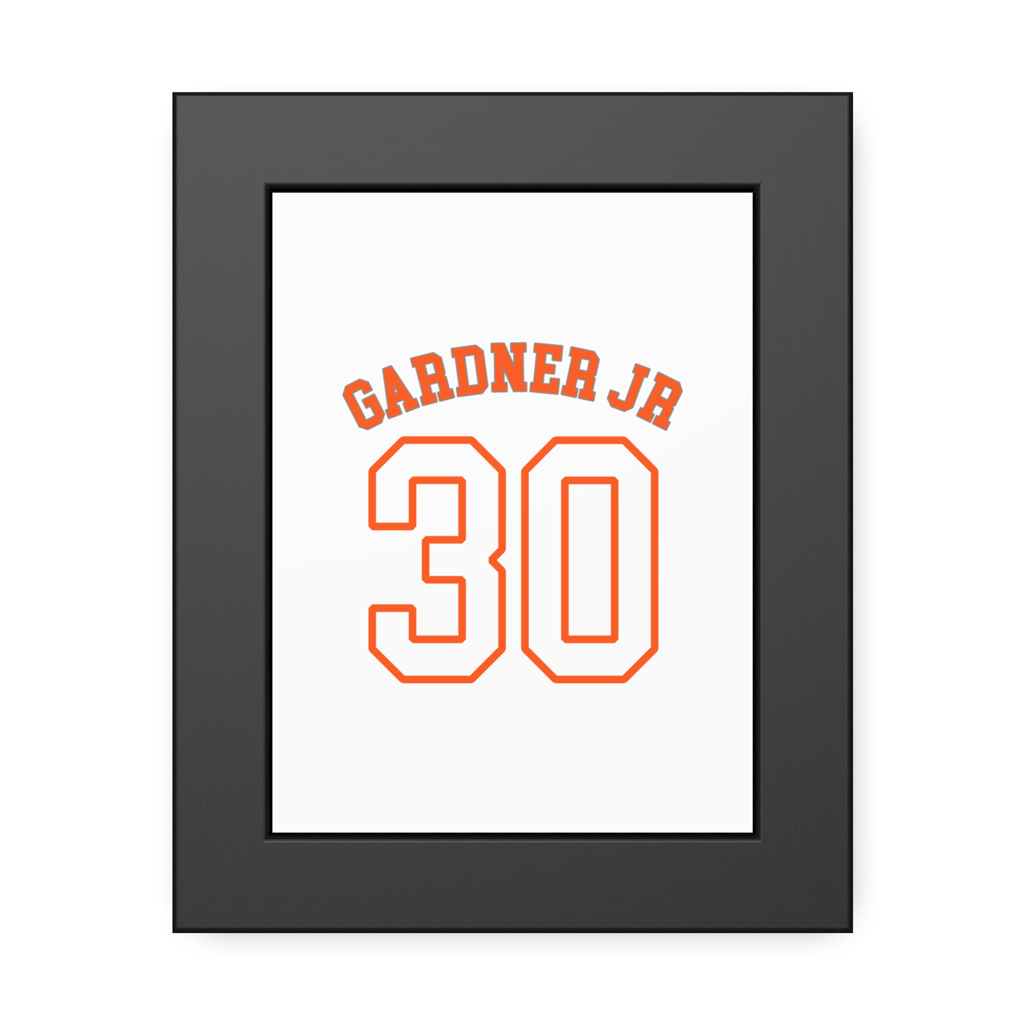 Framed Poster — shirsey_arch in Black