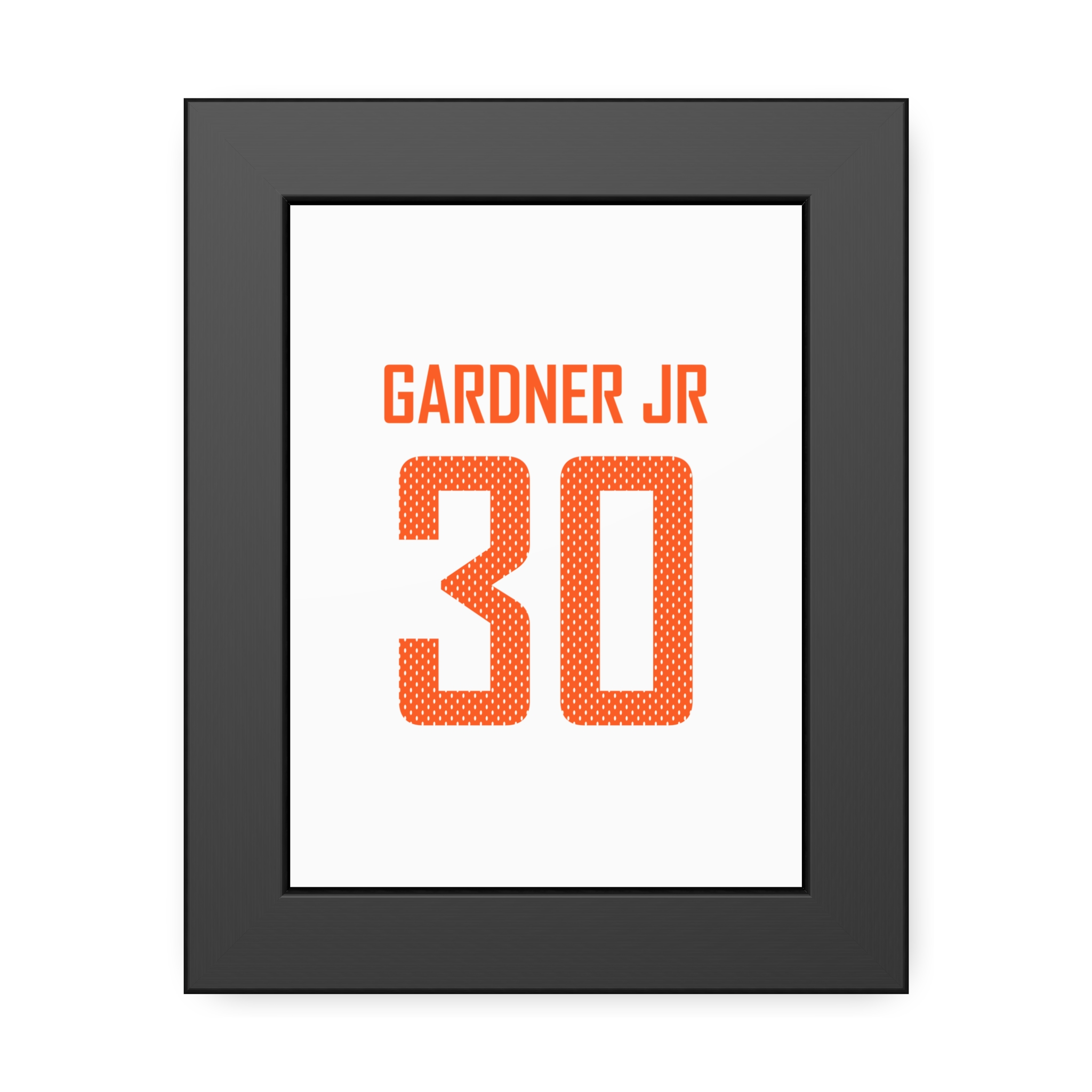 Framed Poster — mesh_shirsey in Black