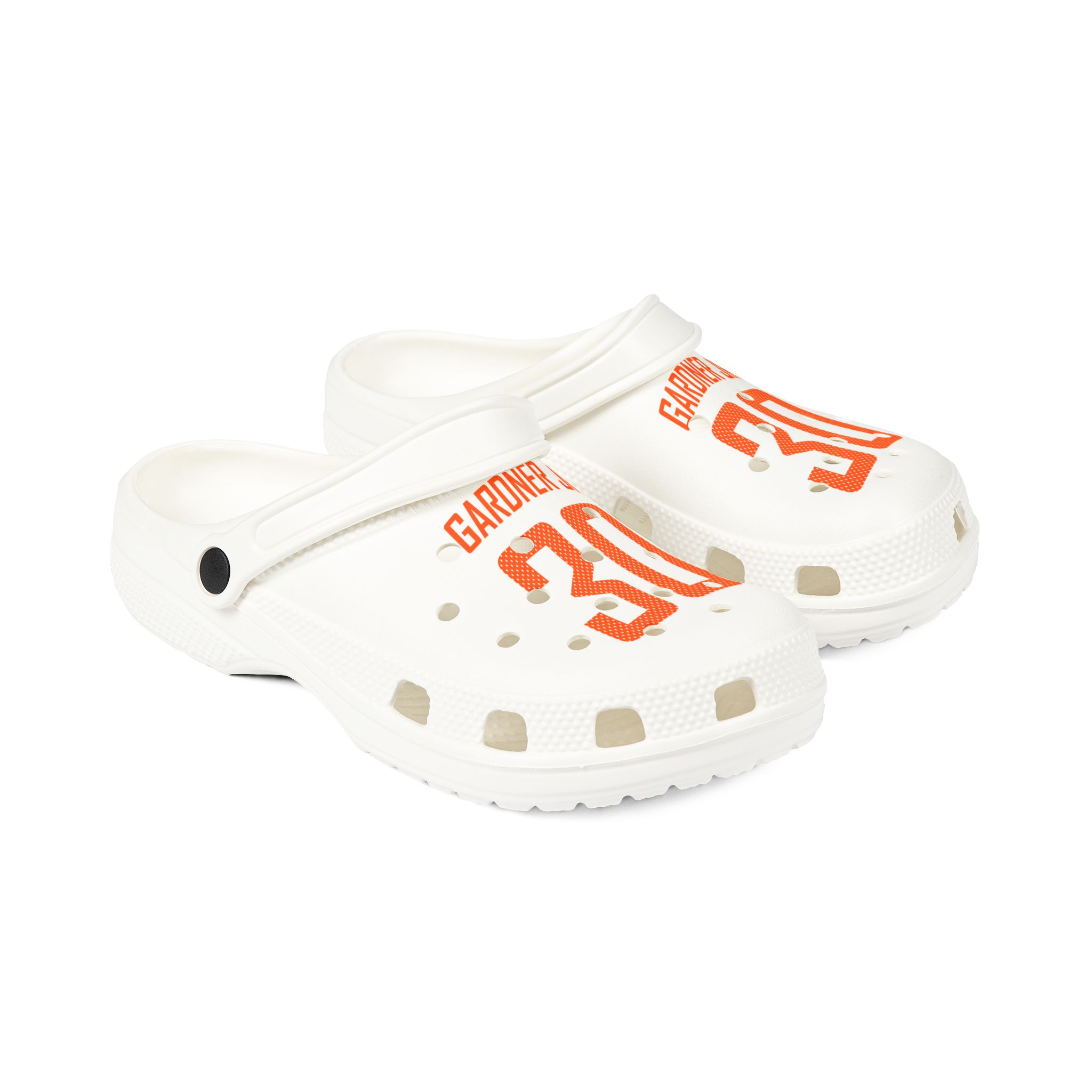 Rubber Clogs — mesh_shirsey in White