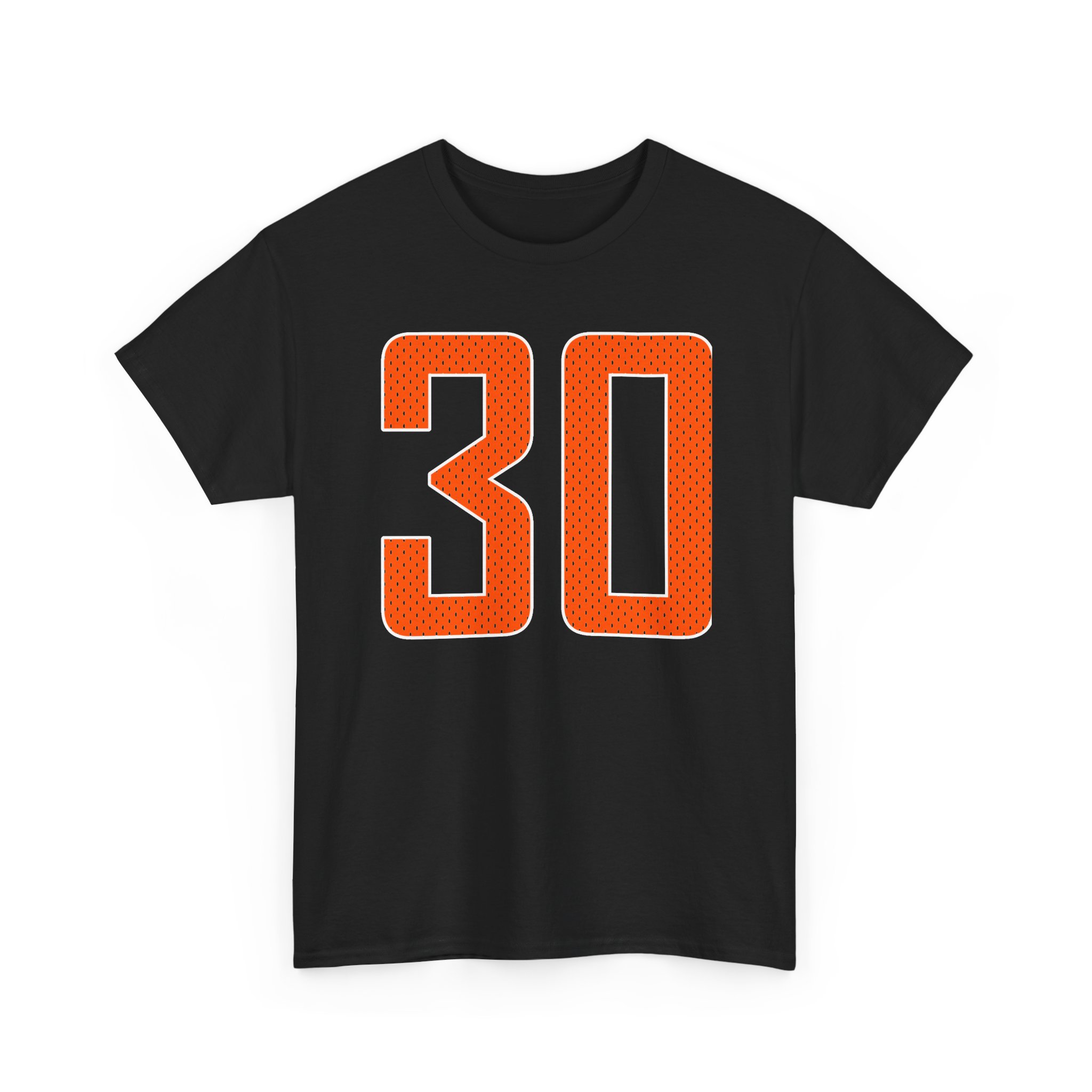 Tee — mesh_shirsey_number in Black