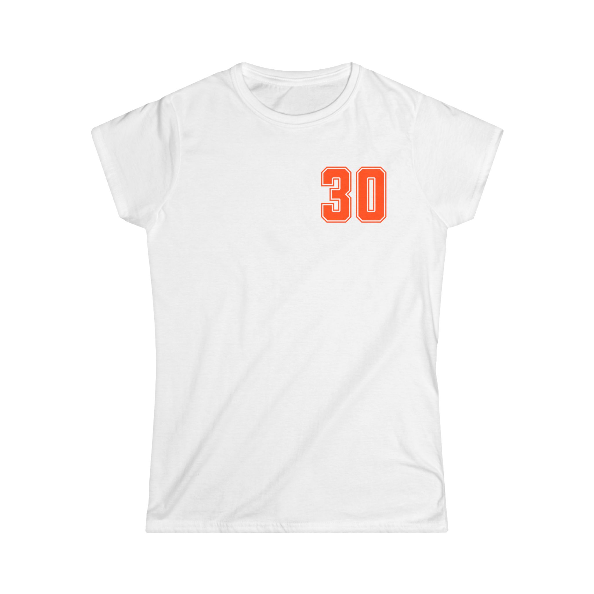 Women's Softstyle Tee — chest_back in White