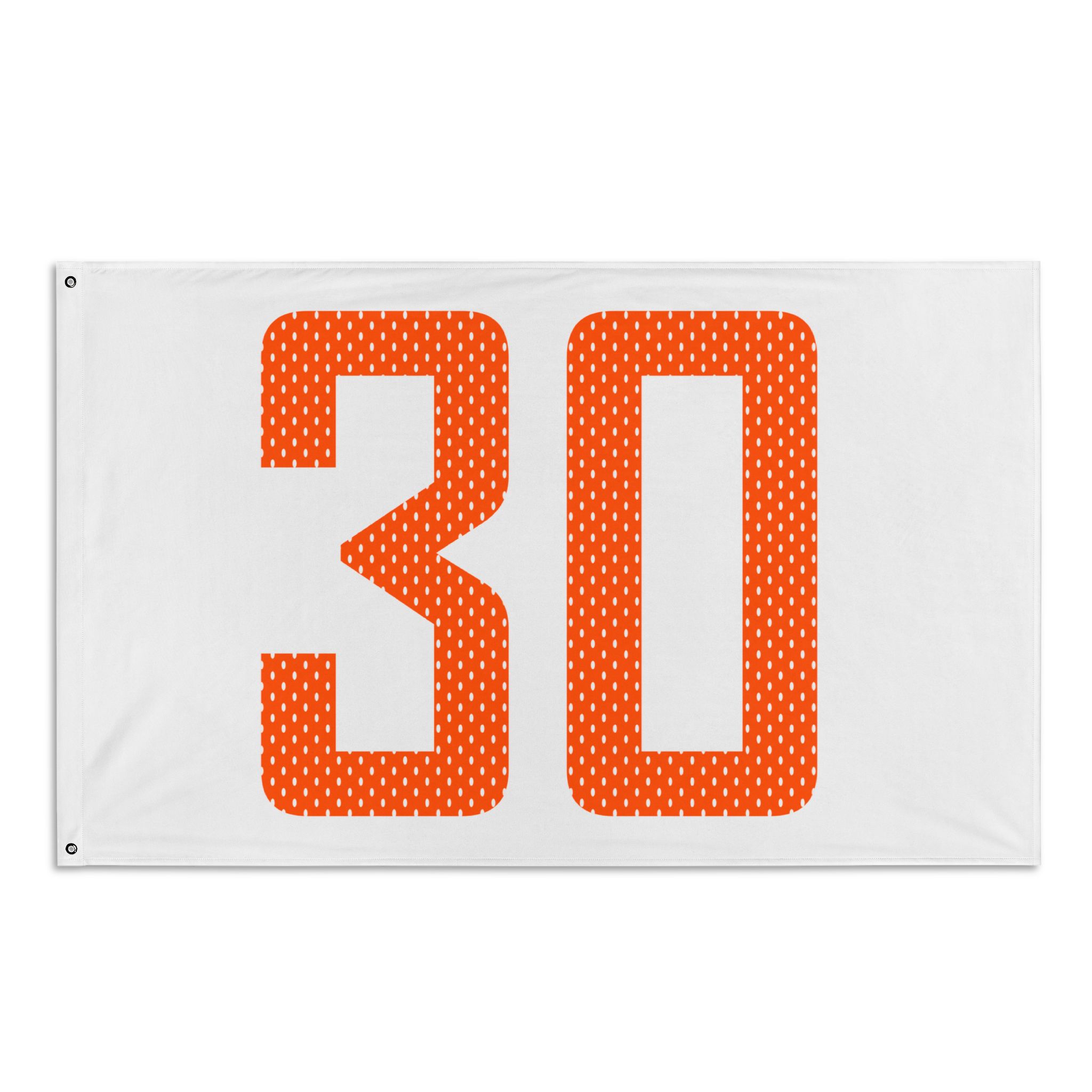 Flag (35 × 56 in) — mesh_shirsey_number in Classic