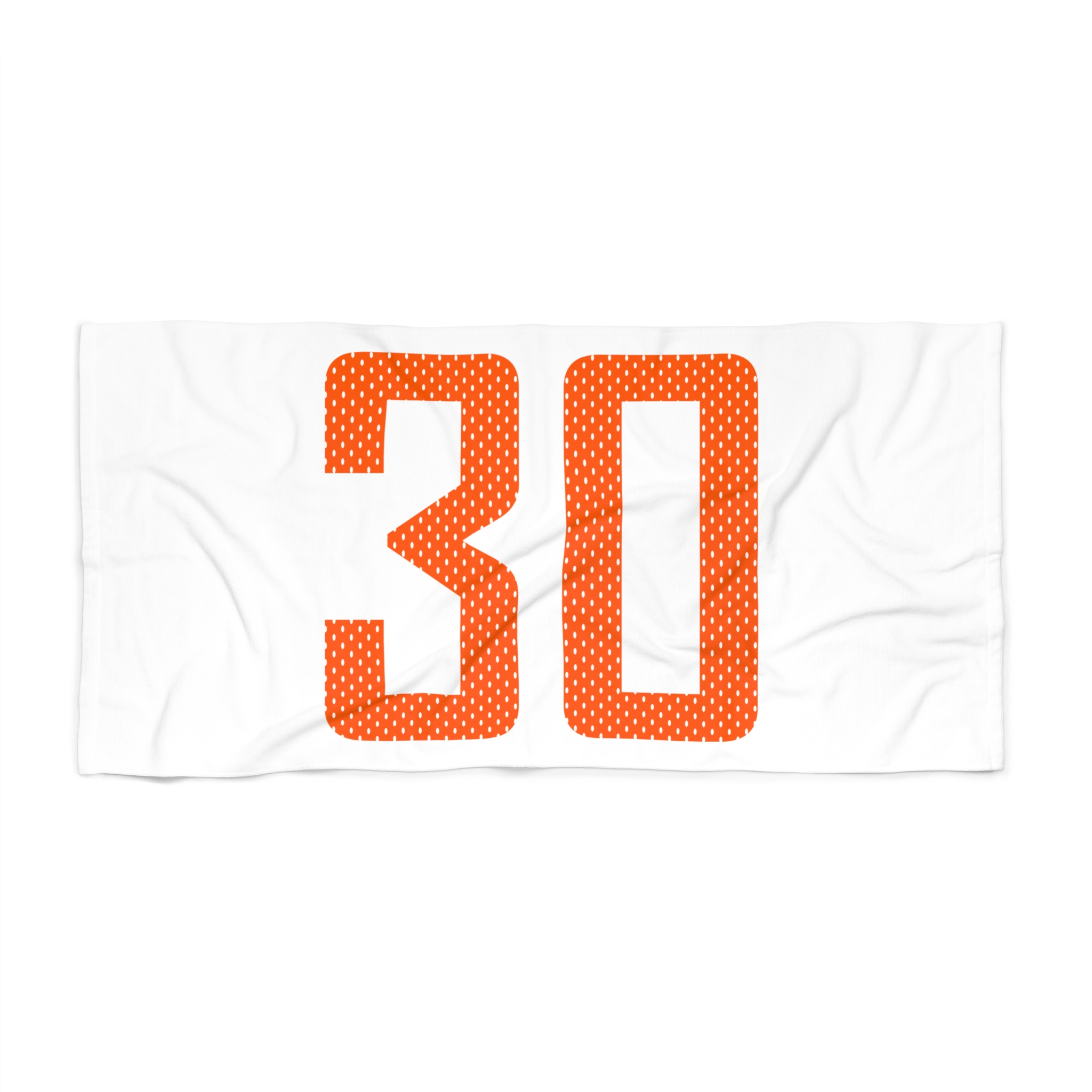 Beach Towel — mesh_shirsey_number in Classic