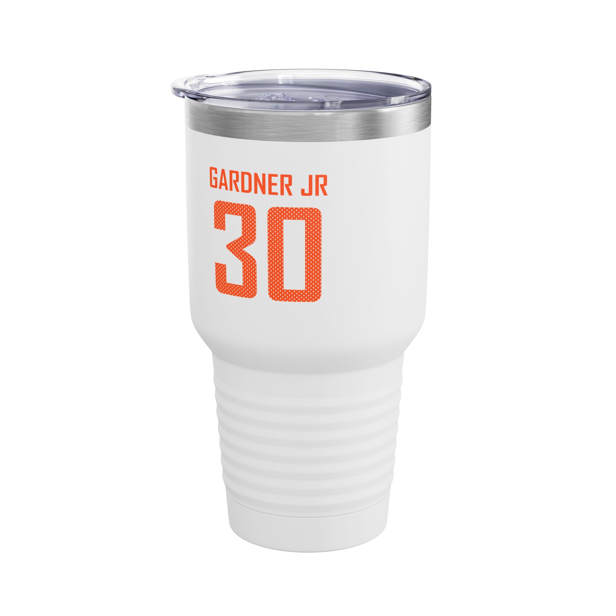 30oz Tumbler — mesh_shirsey in White