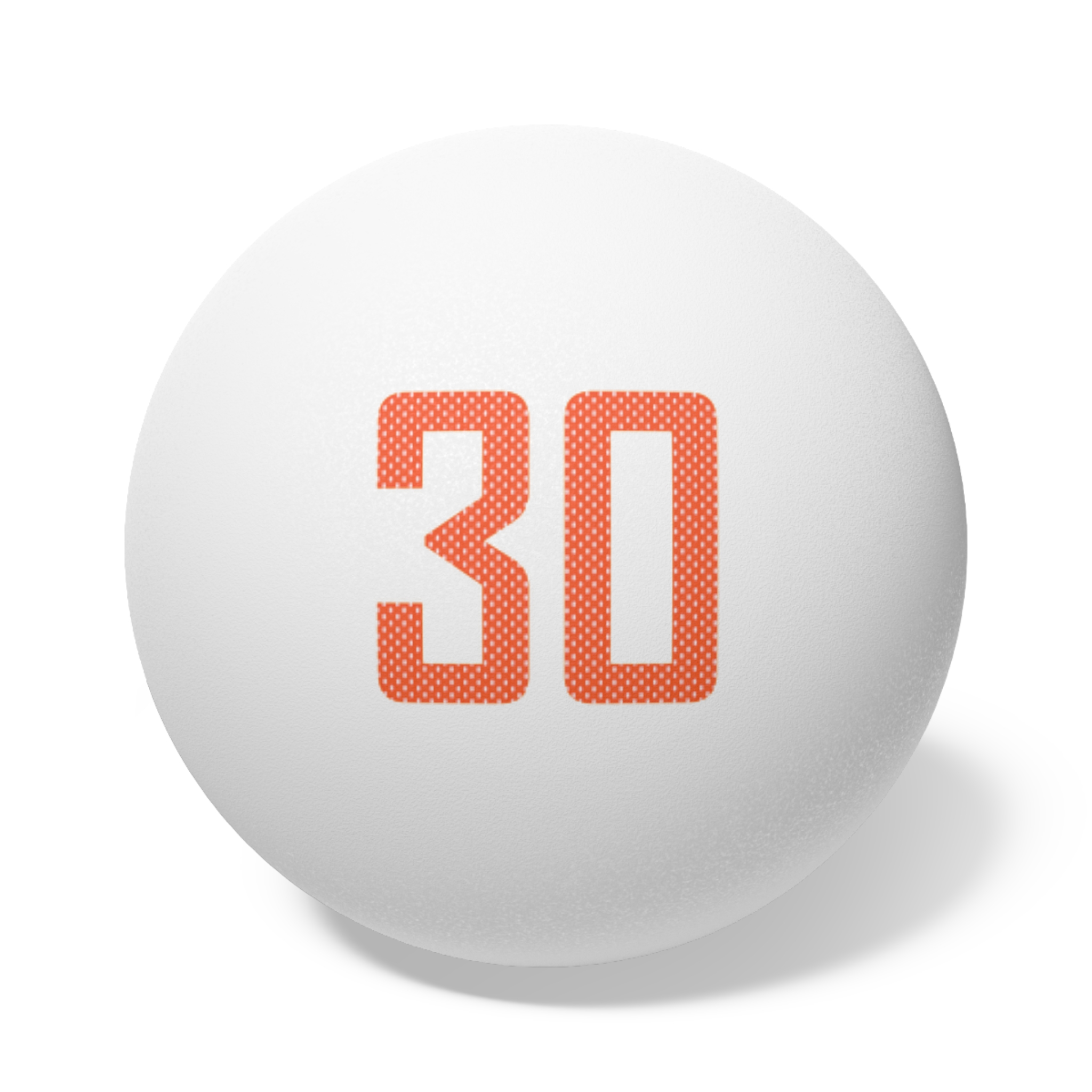 Ping Pong Balls, 6 pcs — mesh_shirsey_number in White