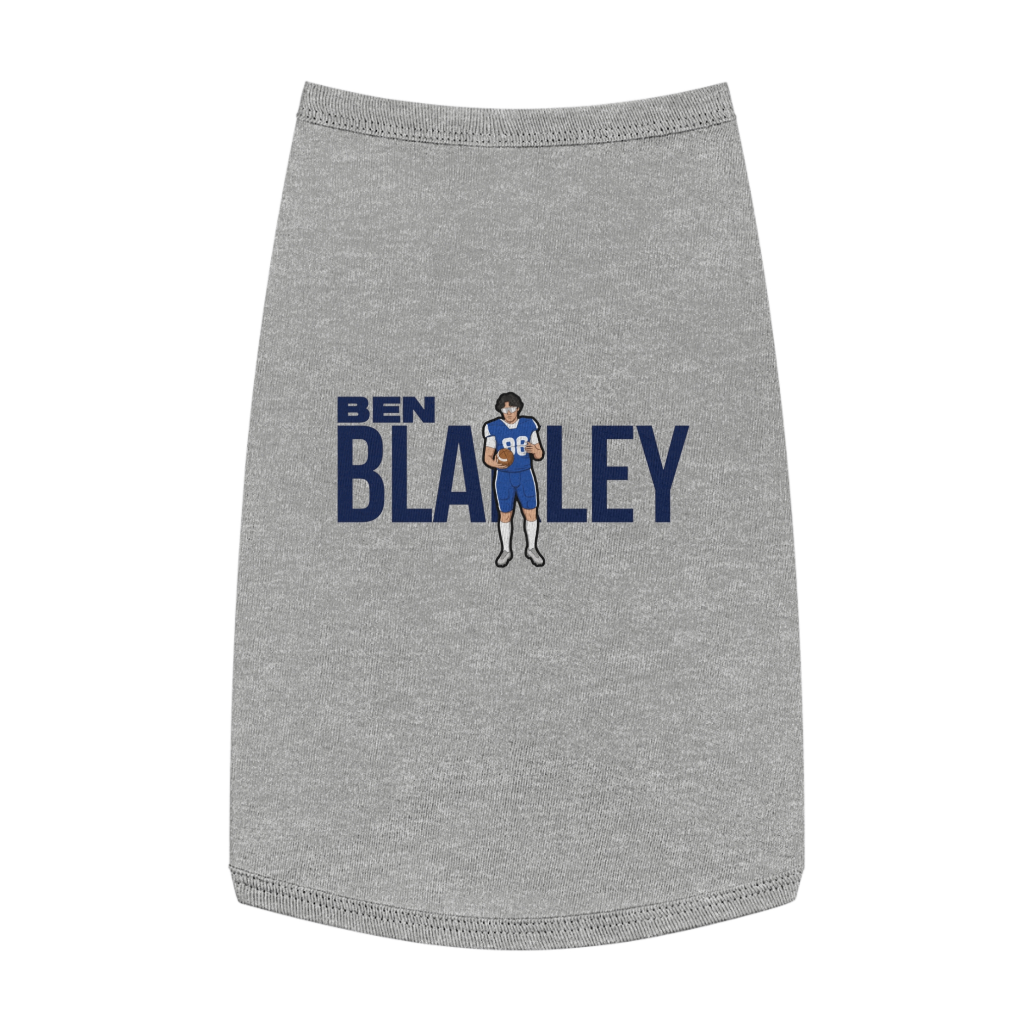 Pet Tank Top — character_player_name in White