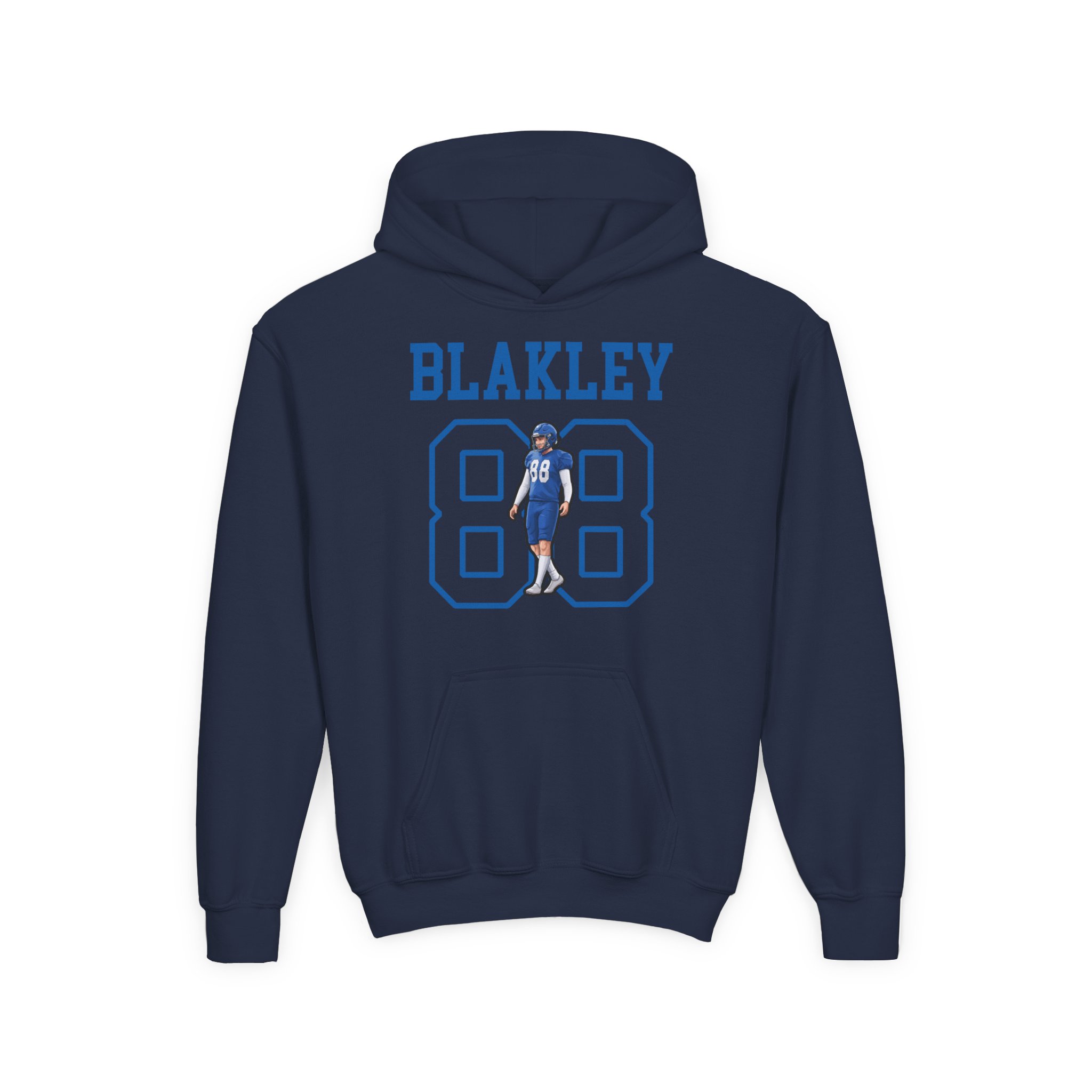 Youth Hoodie — character_shirsey in Navy