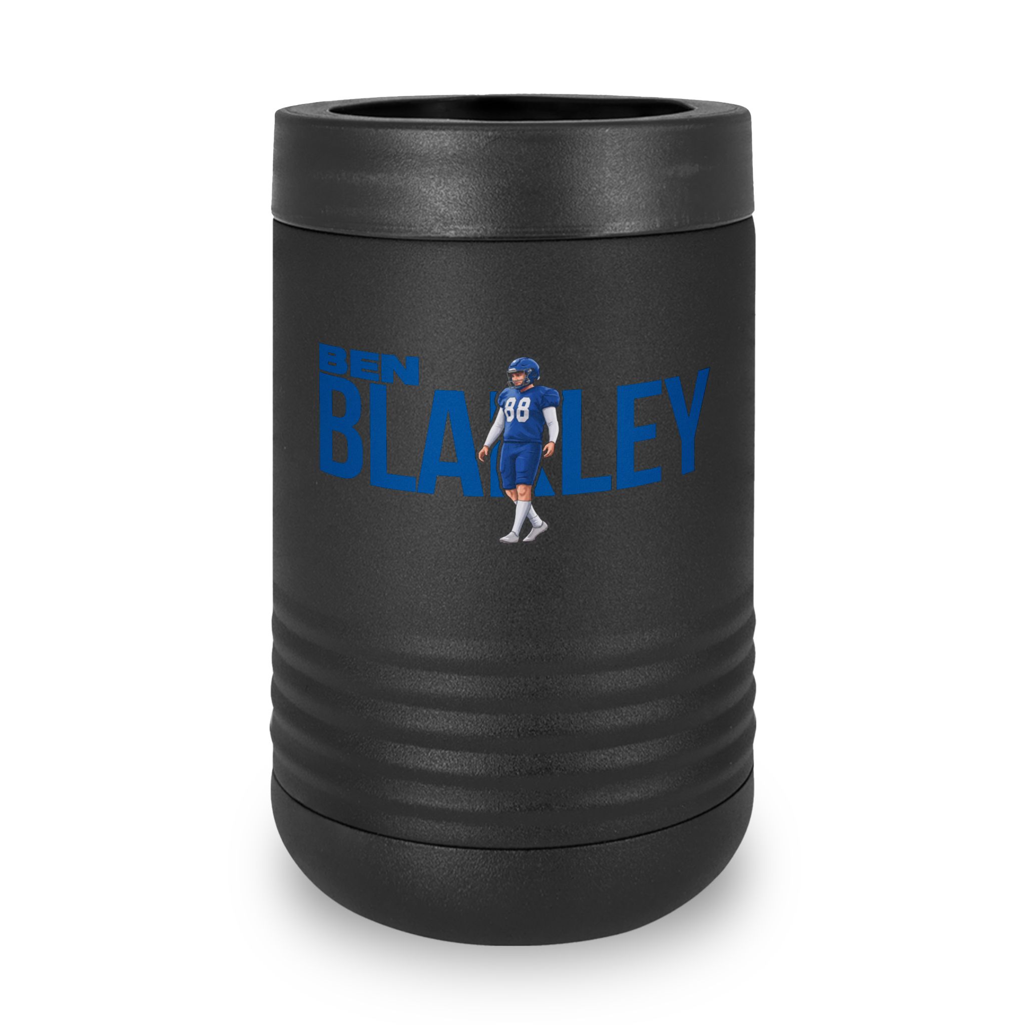 Stainless Can Cooler — character_player_name in Black