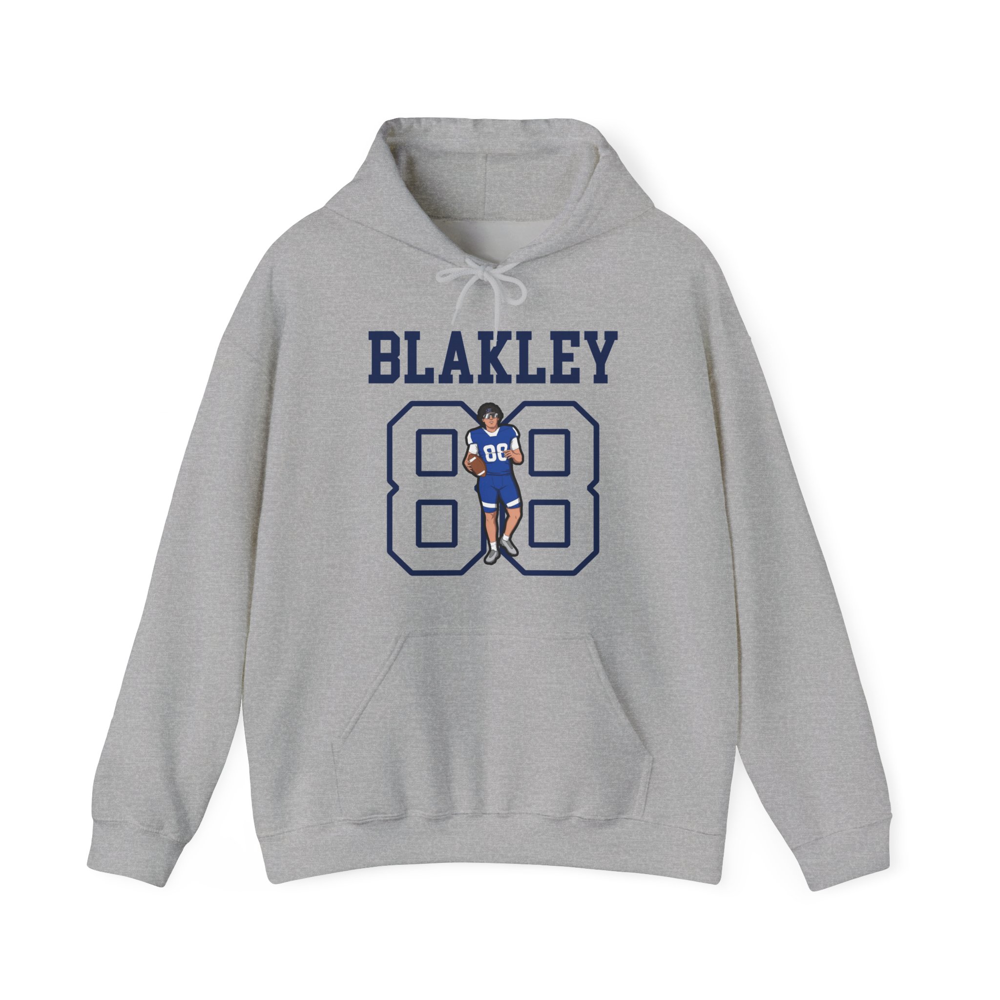 Hoodie — character_shirsey in Grey