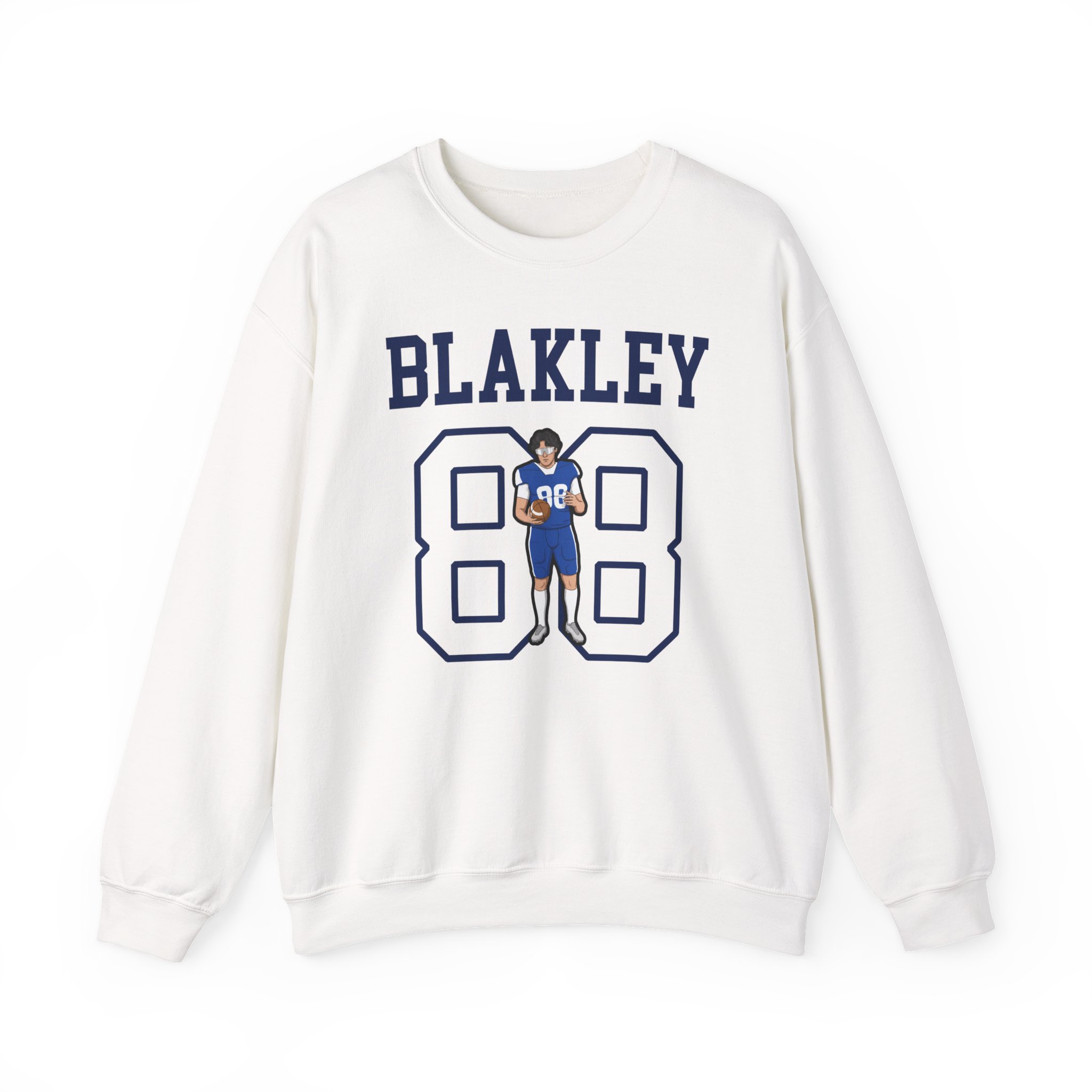 Crewneck Sweatshirt — character_shirsey in White