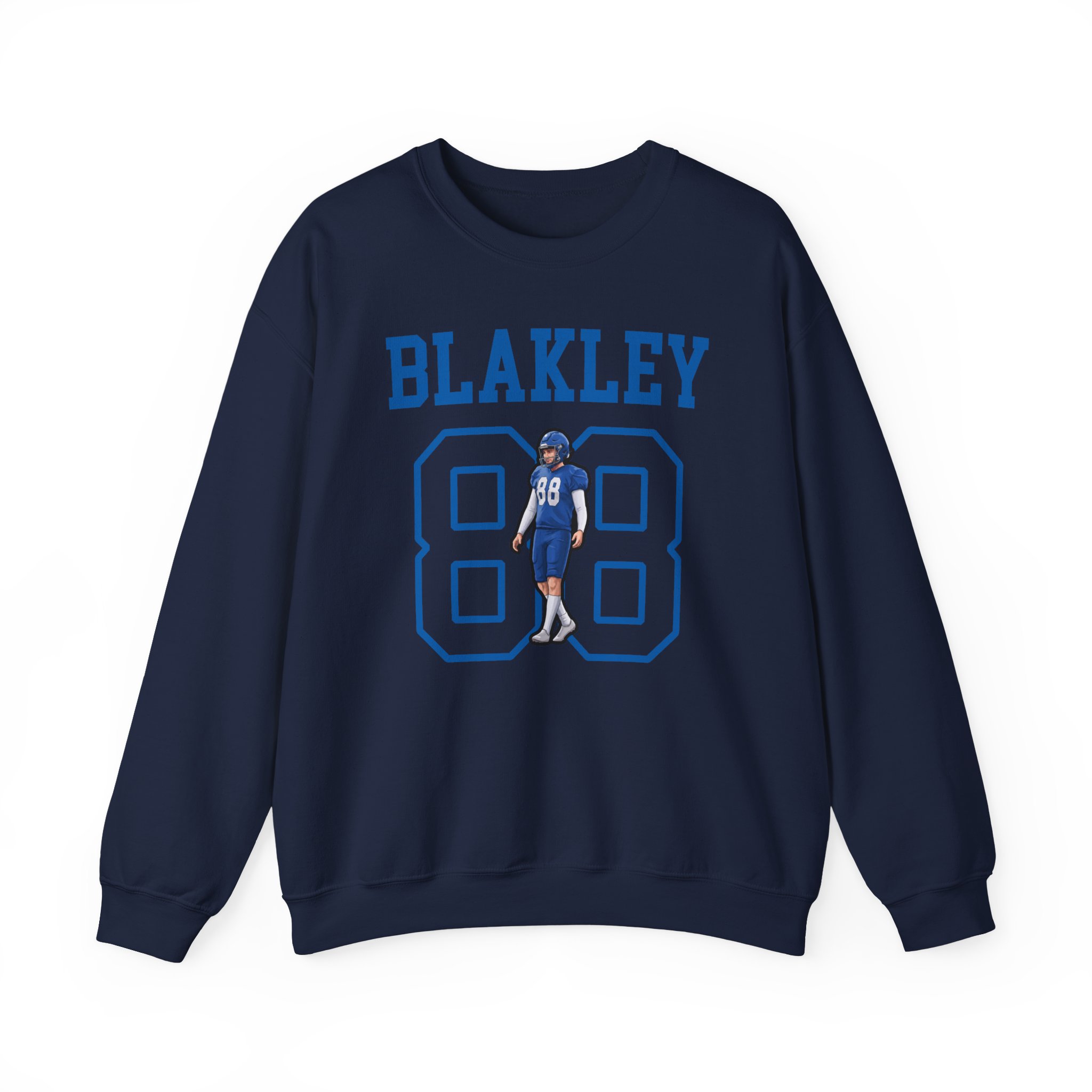 Crewneck Sweatshirt — character_shirsey in Navy