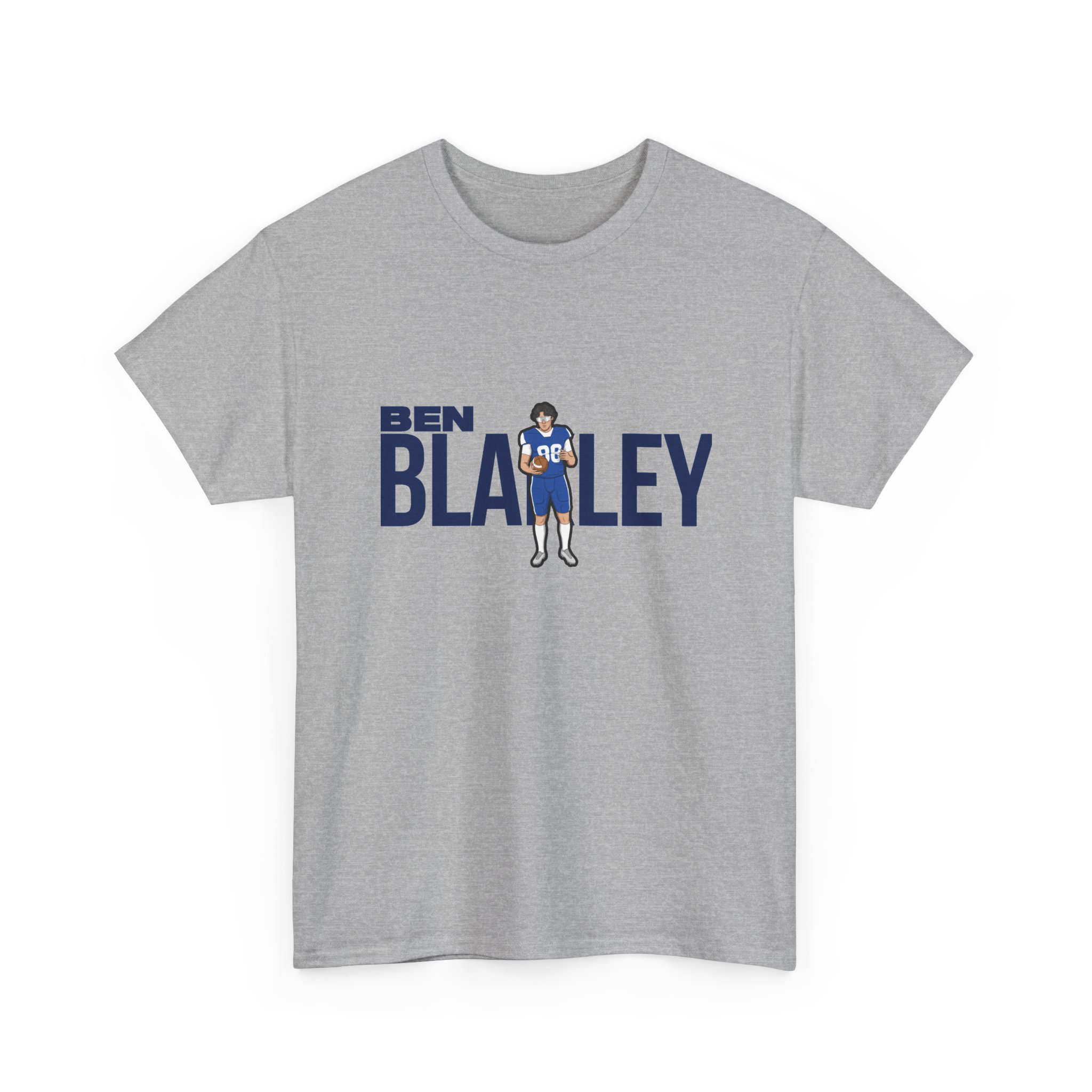 Tee — character_player_name in Grey
