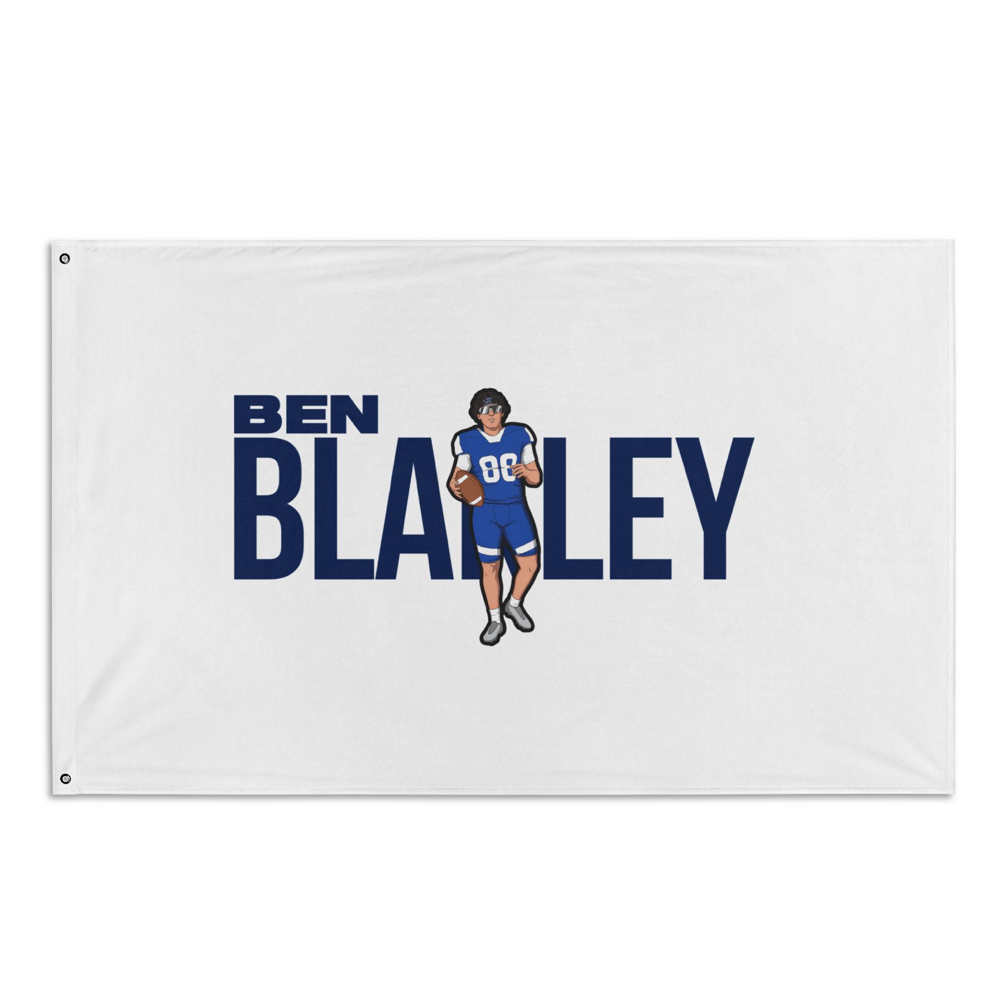 Flag (35 × 56 in) — character_player_name in Classic