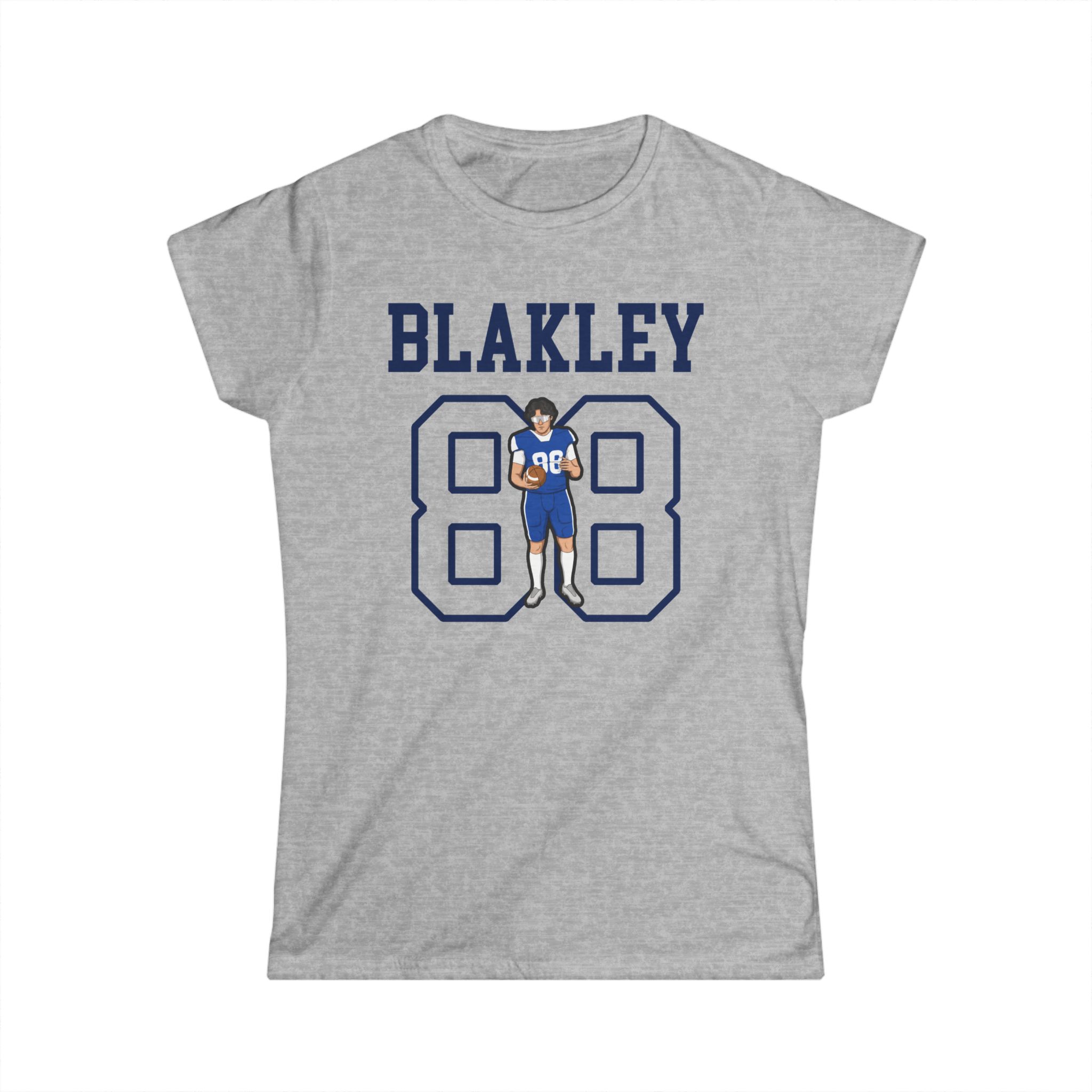 Women's Softstyle Tee — character_shirsey in Grey